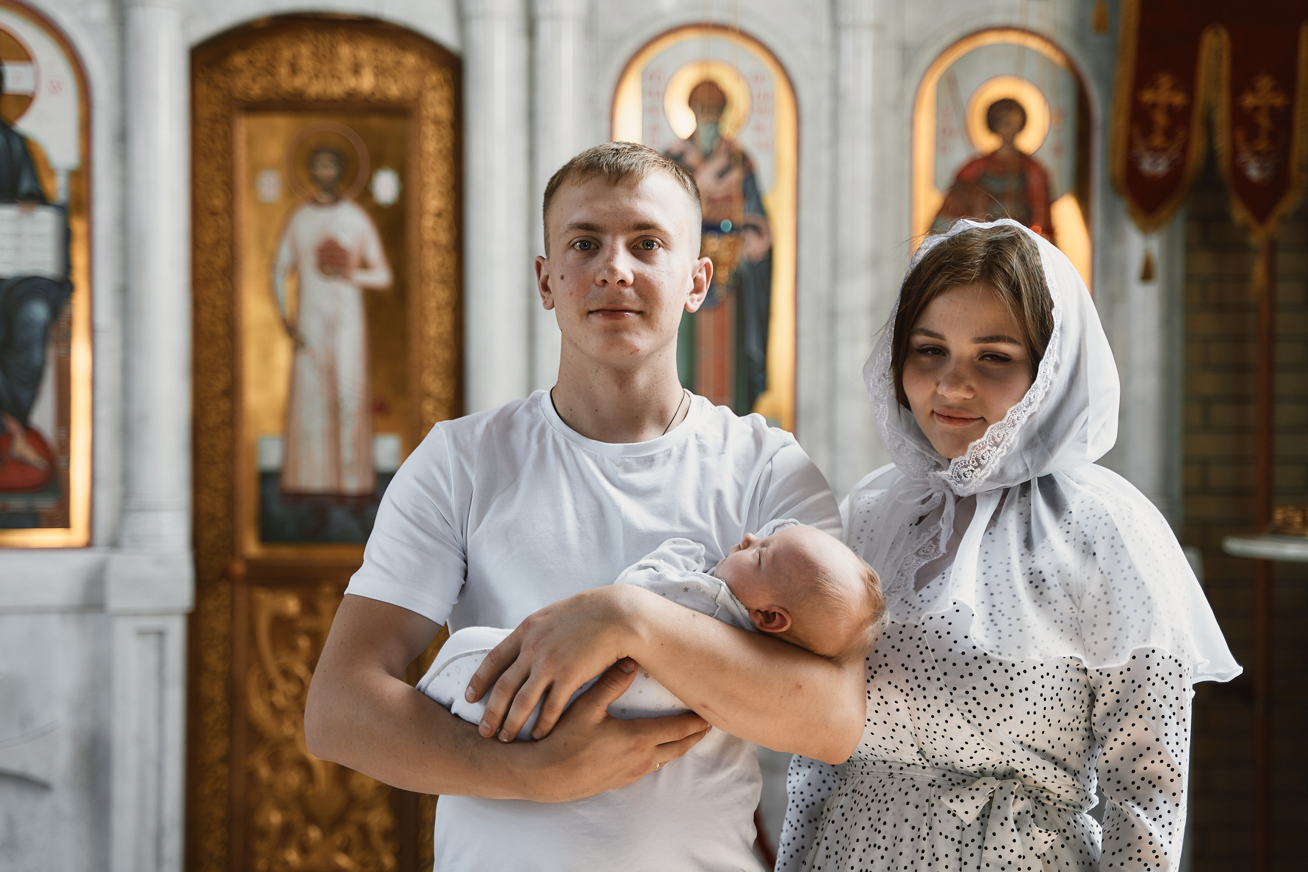 Крещение. Екатерина. Петр Ступень. Свадебное, семейное фото и видео. Москва. Краснодар