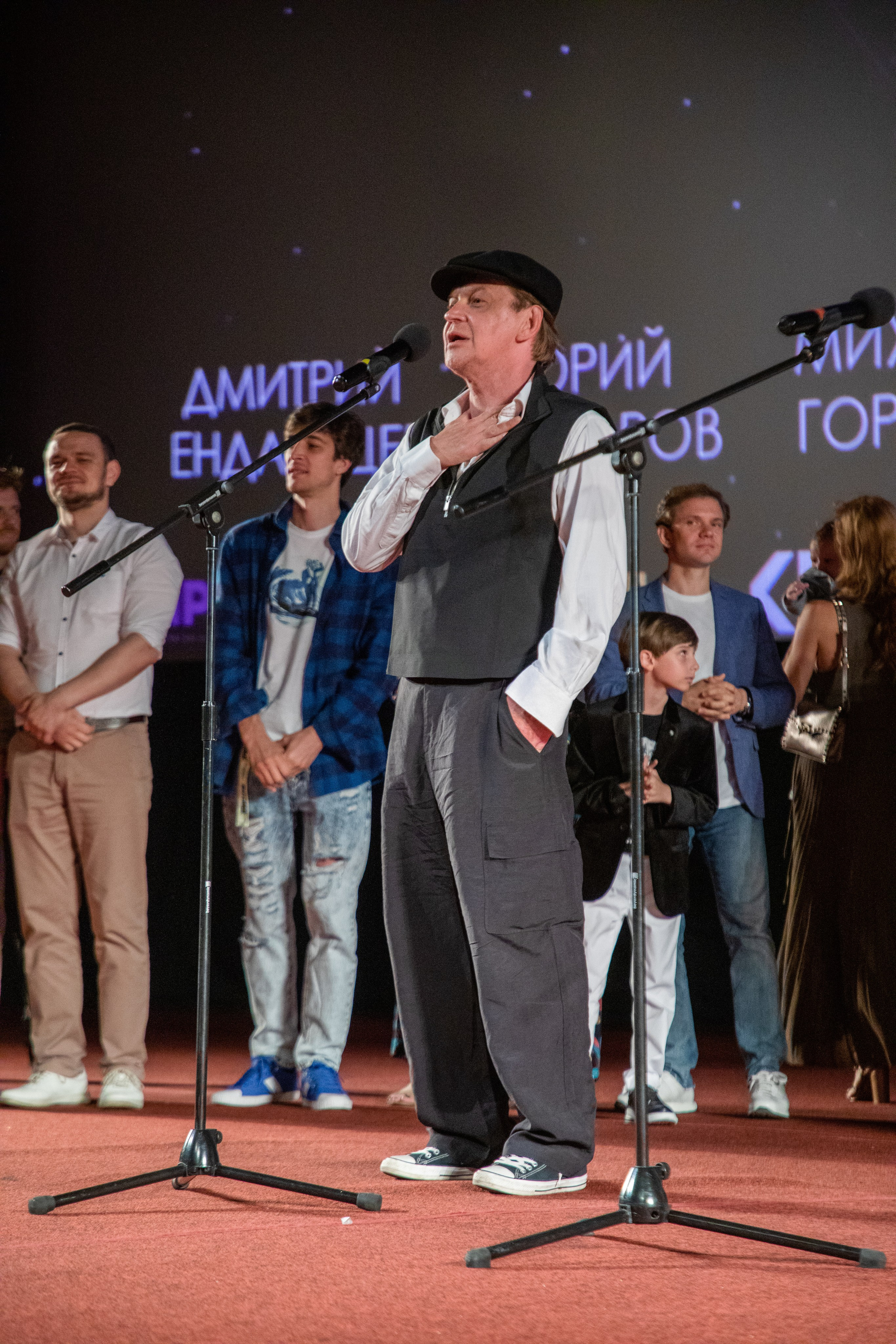 Закрытый показ фильма «Хронос». Art photographer Nino