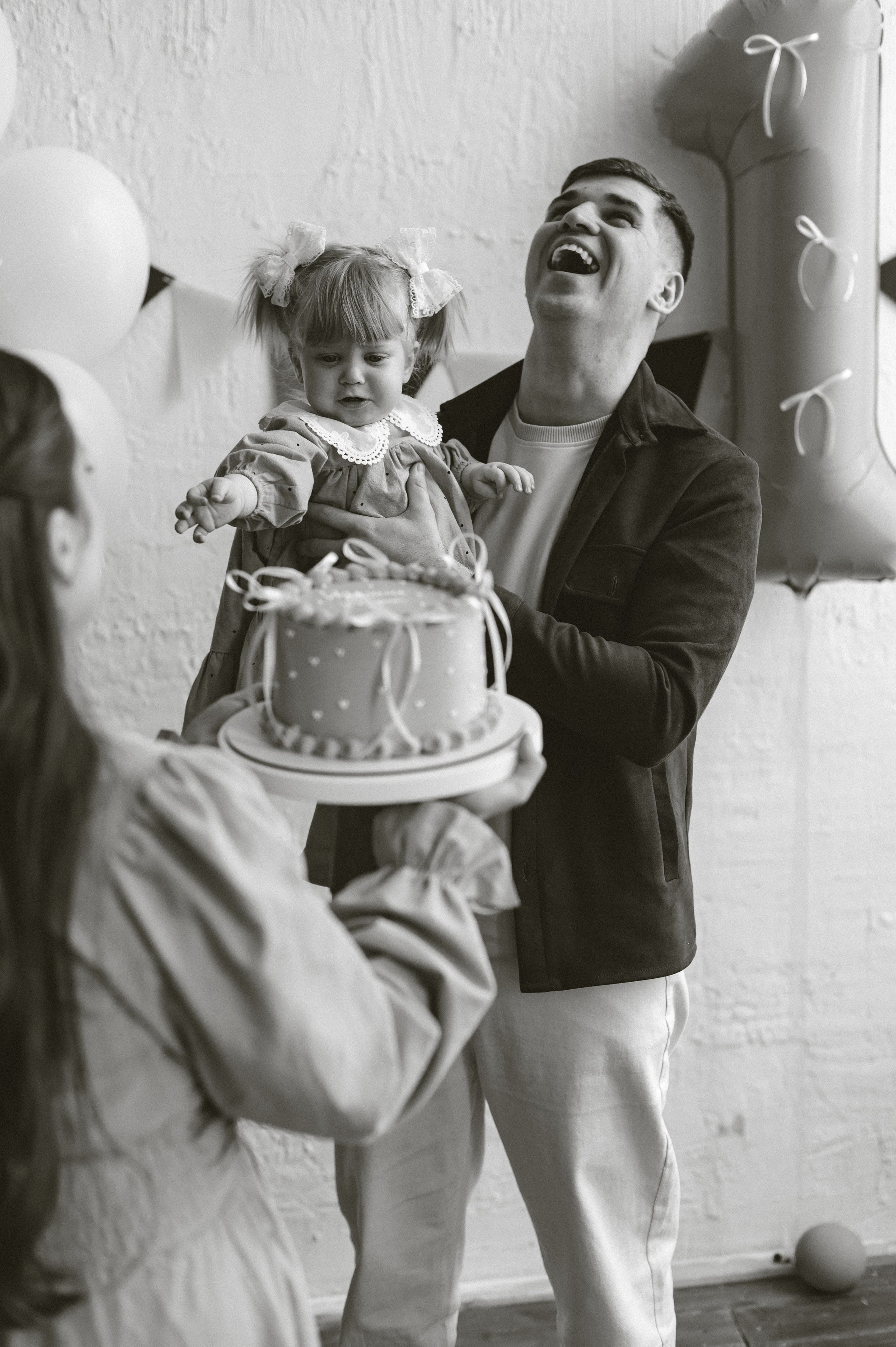 Годик Аделине. Студийная съёмка. Семейный фотограф в г. Ставрополь, Сорокина Мария