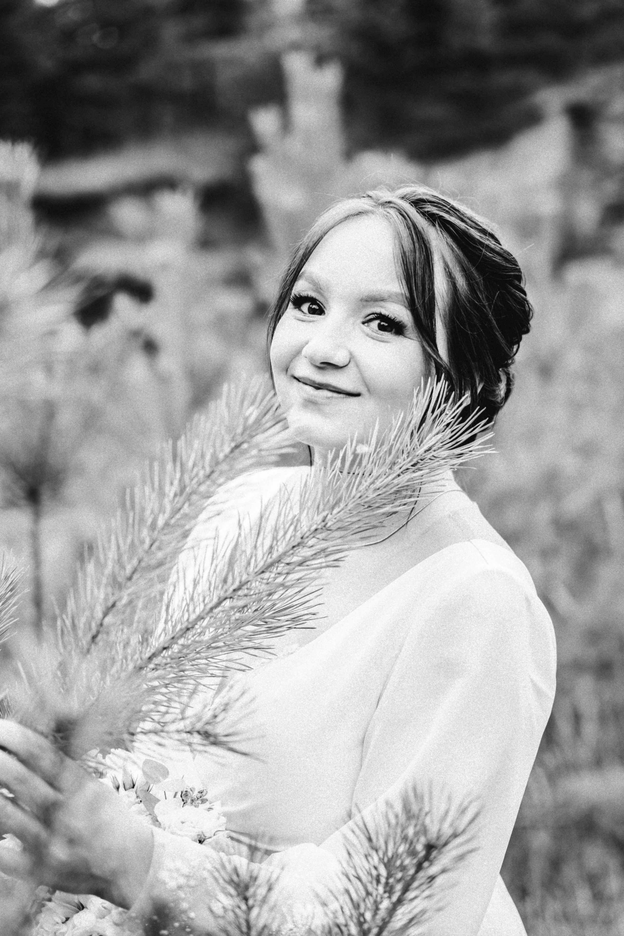 Александр и Елена. Черно белая свадьба сентября