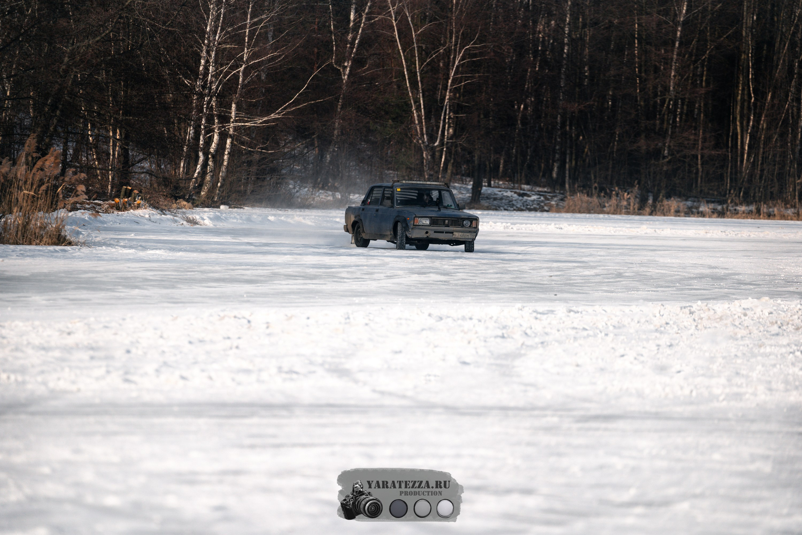 Тренировочный день на ледовой трассе. Yaratezza production