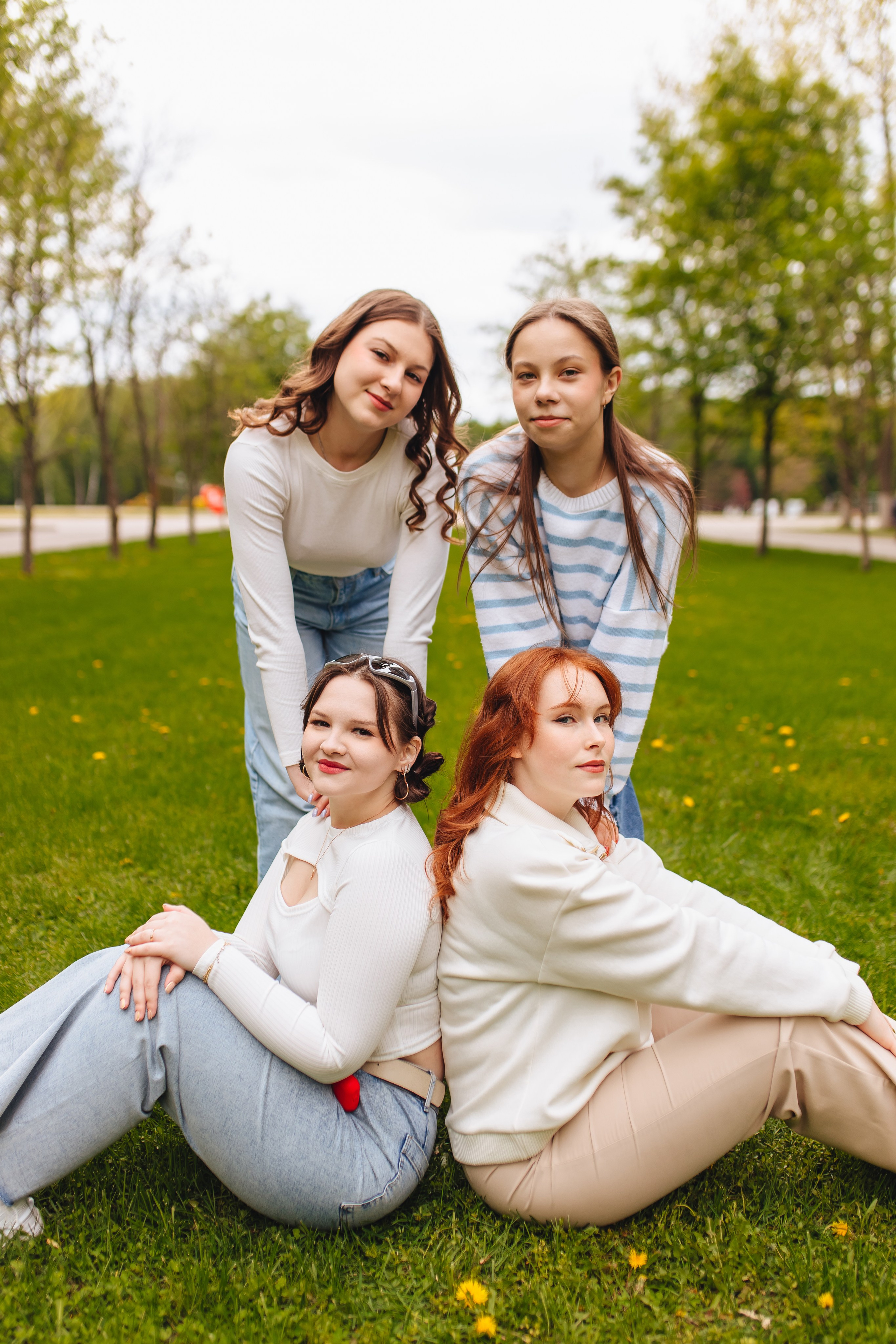 11 класс в парке. Свадебный и семейный фотограф в Туле и области Маша Костина
