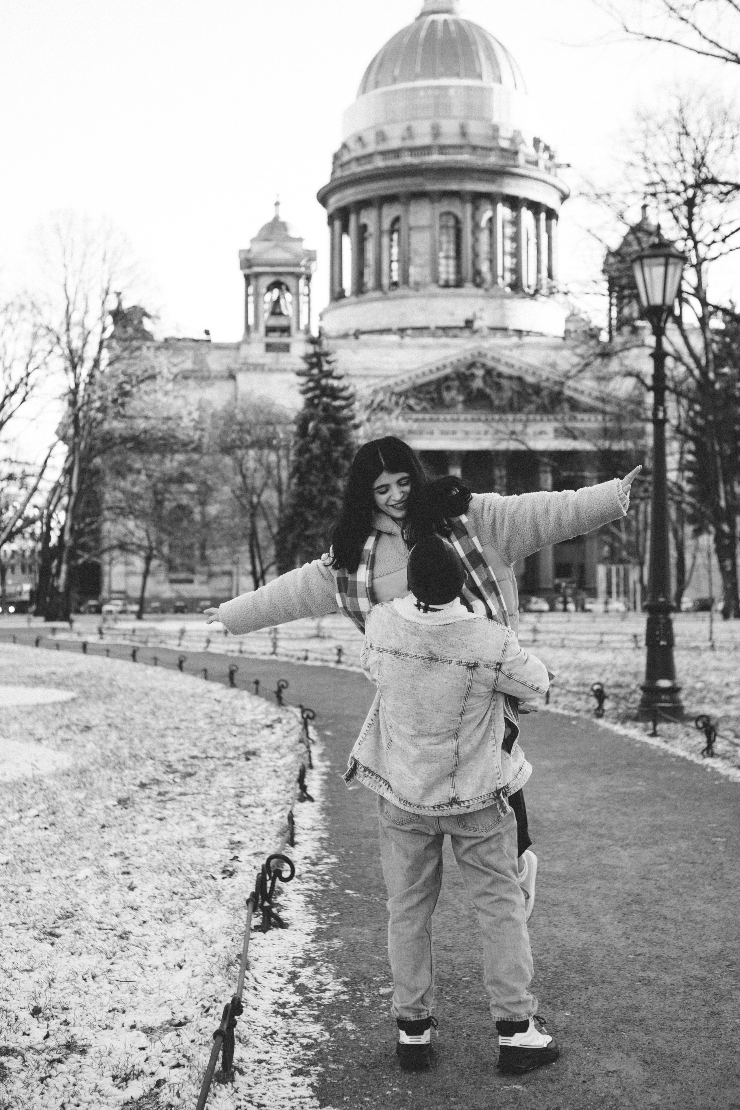 От Дворцовой к Исаакиевскому (зима). Фотограф в Санкт-Петербурге Кристина Брянская