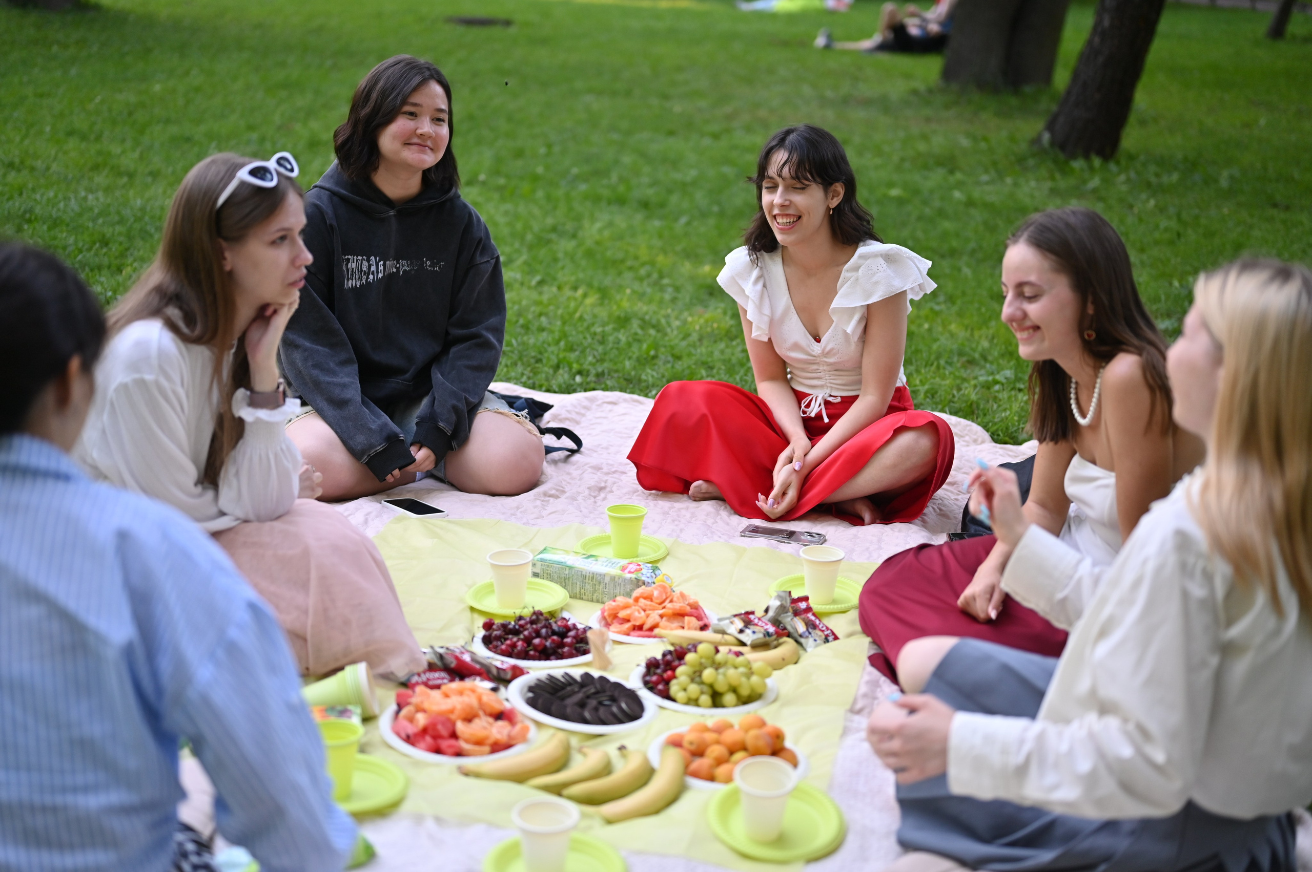 Пикник в Таврическом саду. ZDARONOKIA Репортажный фотограф