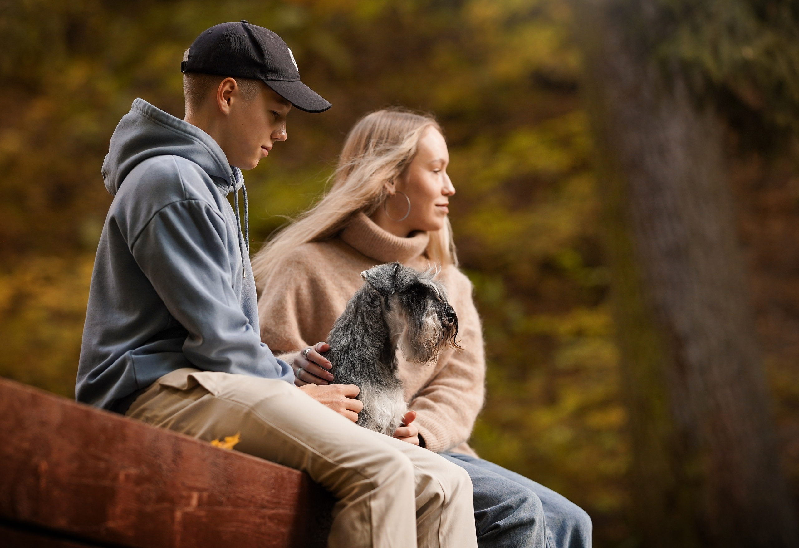 Даша Никита и Бенчи. Фотограф-анималист в Санкт-Петербурге Яна Мартынова