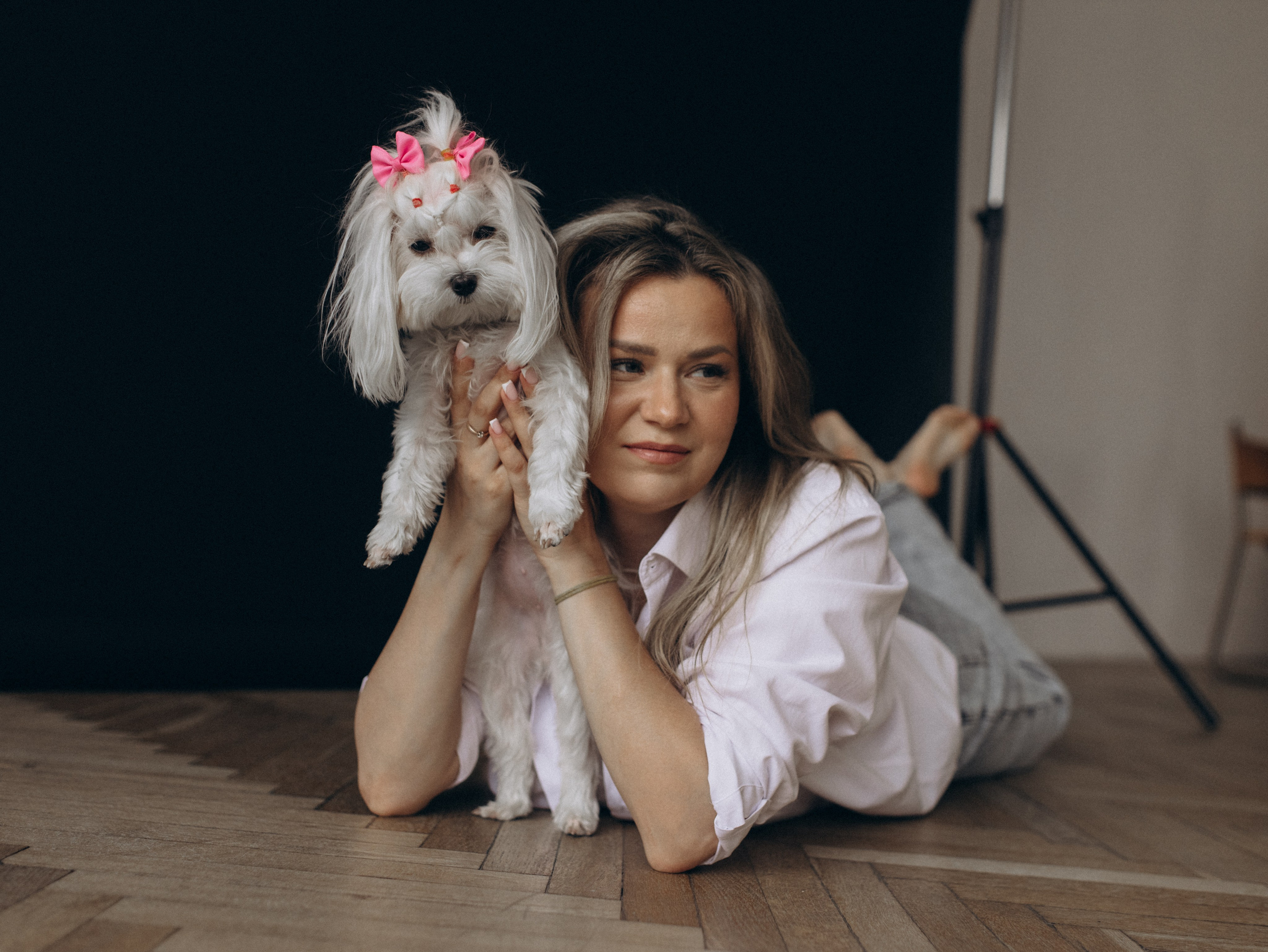 Мира и Таня. Фотограф-анималист в Москве Кириллова Татьяна