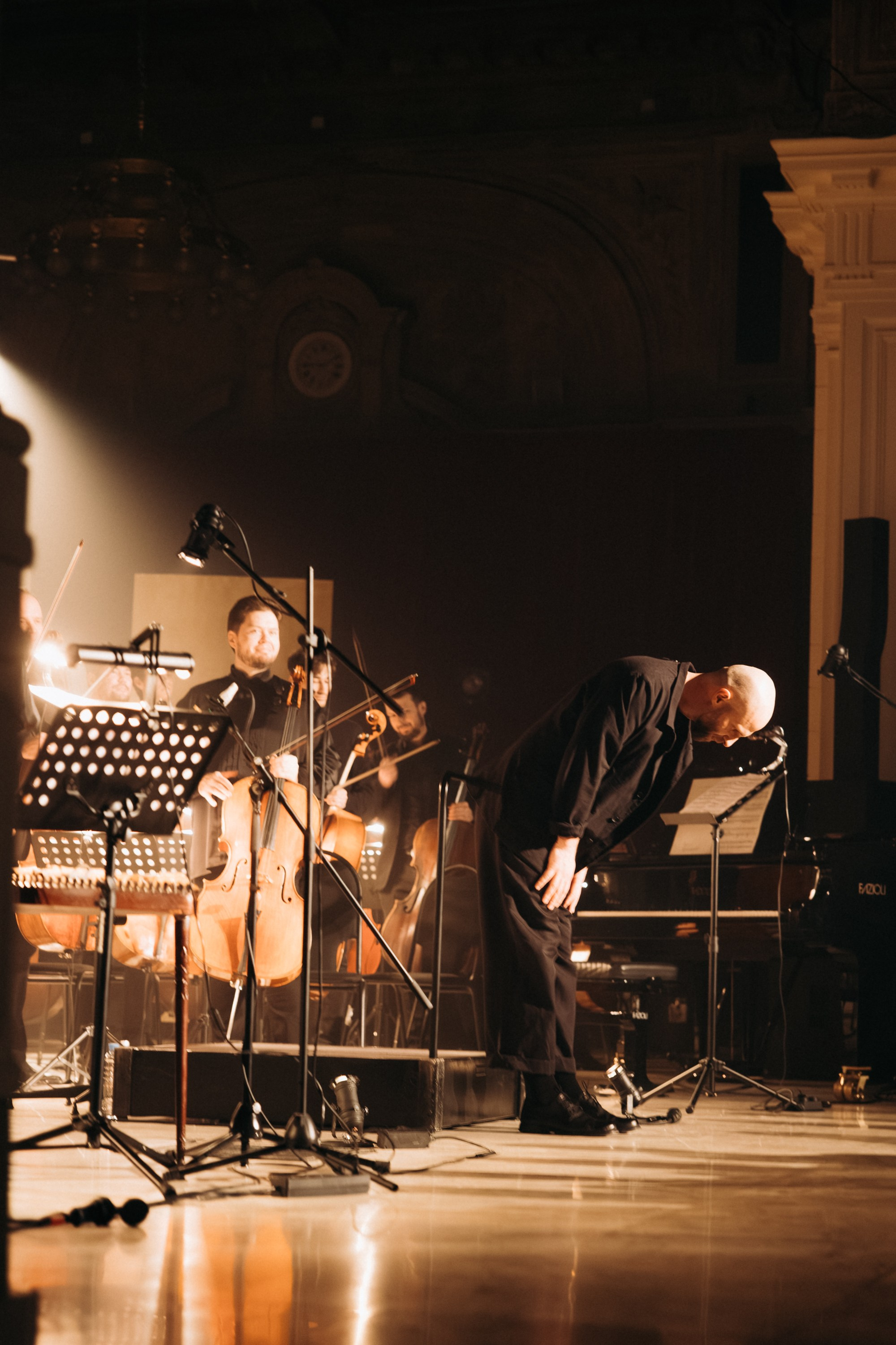 Концерт музыки композитора-резидента Алексея Ретинского «Dom Radio». Репортажный фотограф в Санкт-Петербурге Александр Паклин