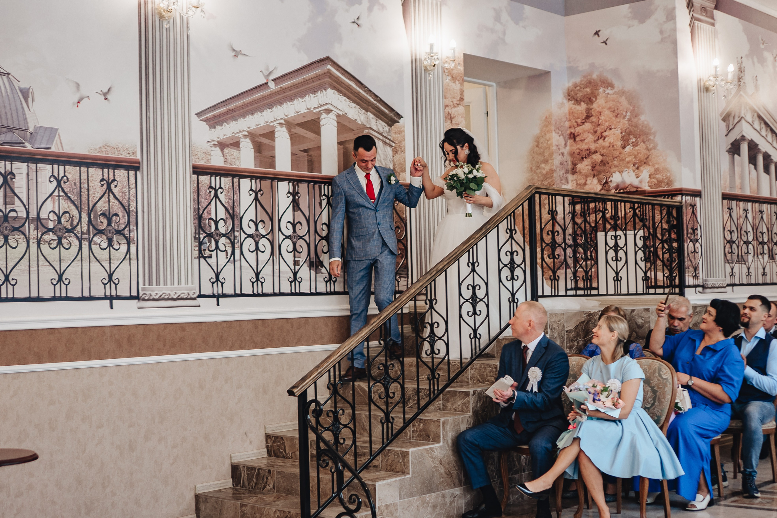 СВАДЕБНАЯ СЬЕМКА В ЗАГСЕ НА МОСКОВСКОМ ПРОСПЕКТЕ. Профессиональный фотограф, Санкт-Петербург — Виктория Богомолова