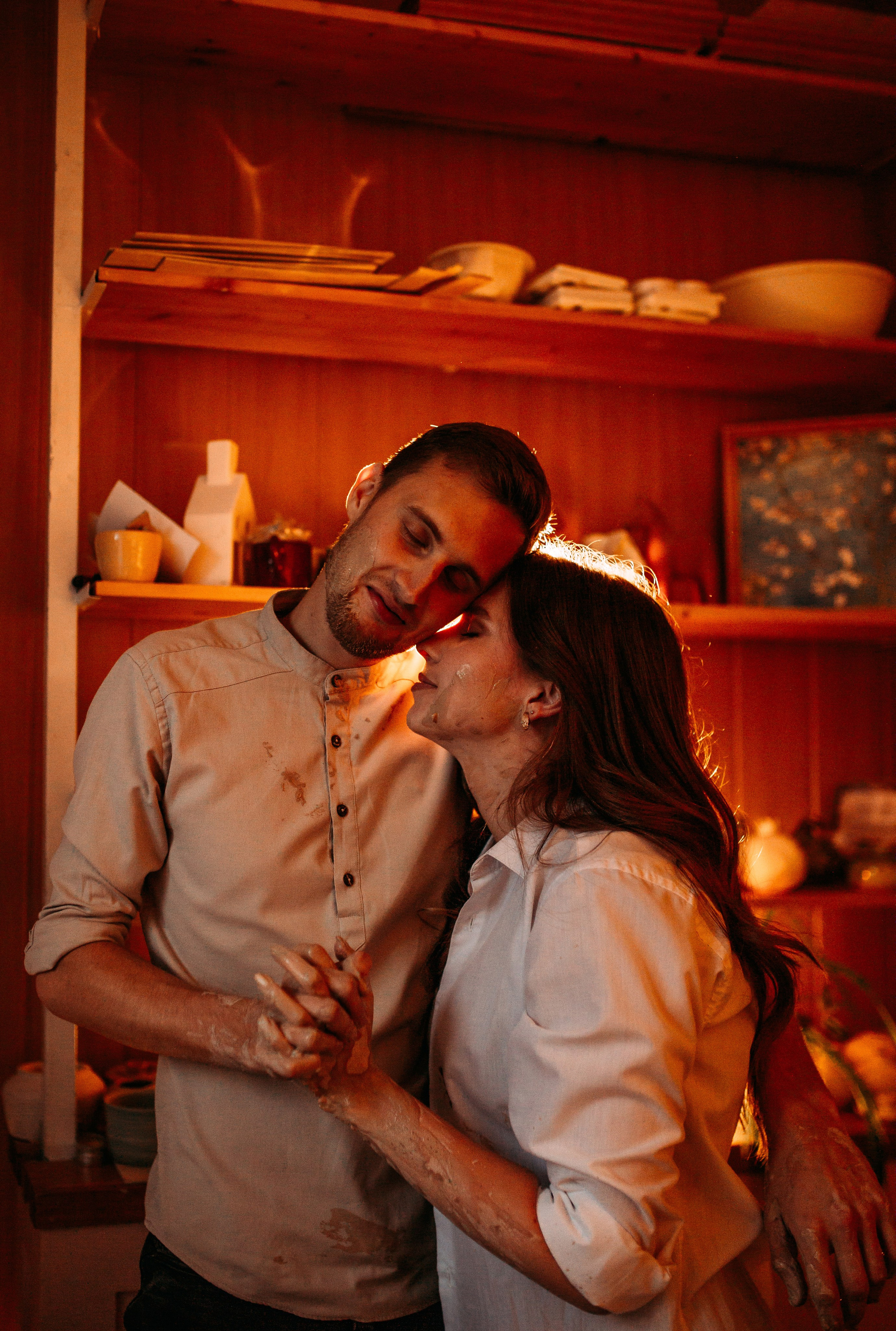 Лав стори в гончарной. Семейный и детский фотограф в Нижнем Новгороде Наумова Лидия