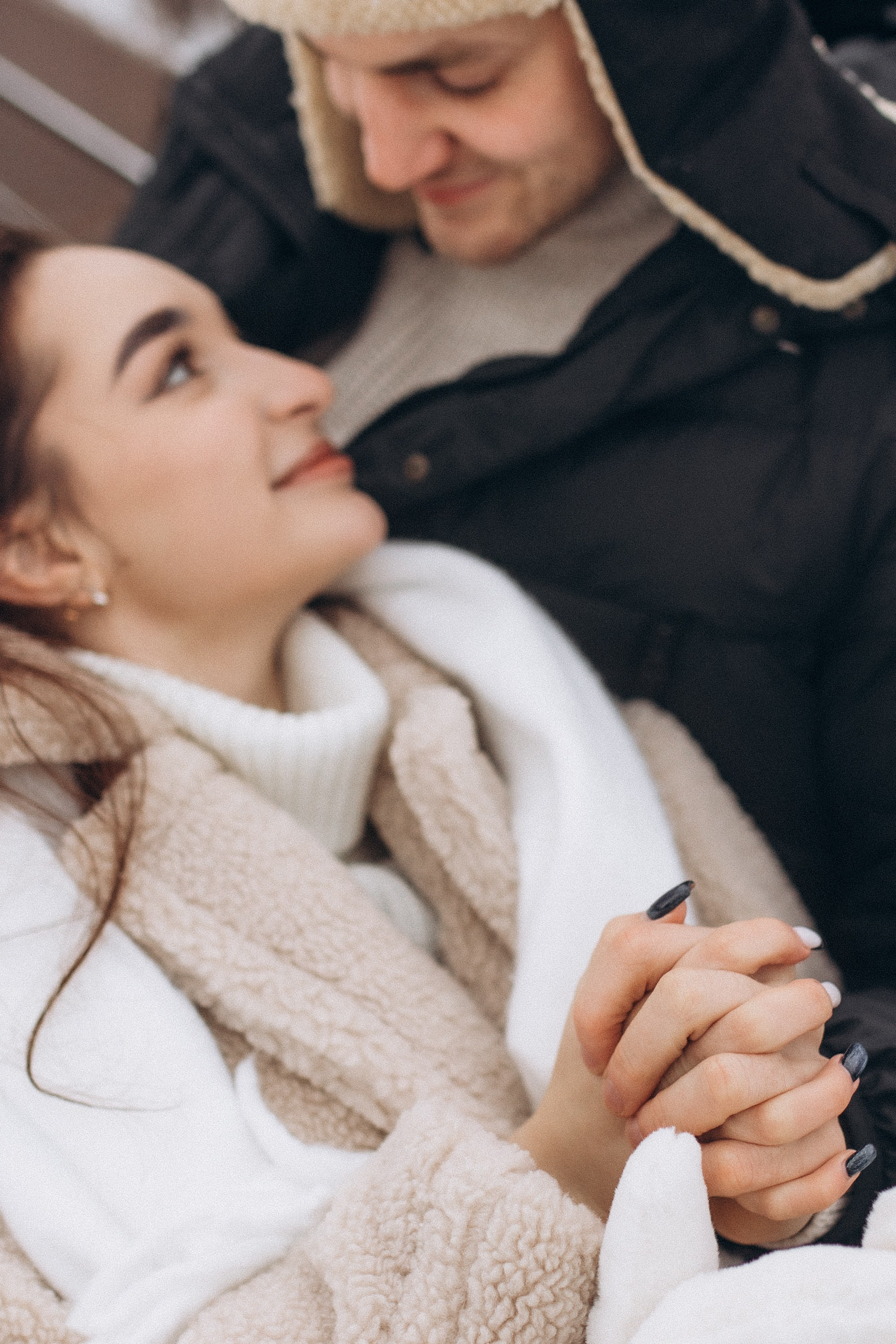 Зимняя история любви. Семейный фотограф lifestyle в Новосибирске Елена Шпилевая