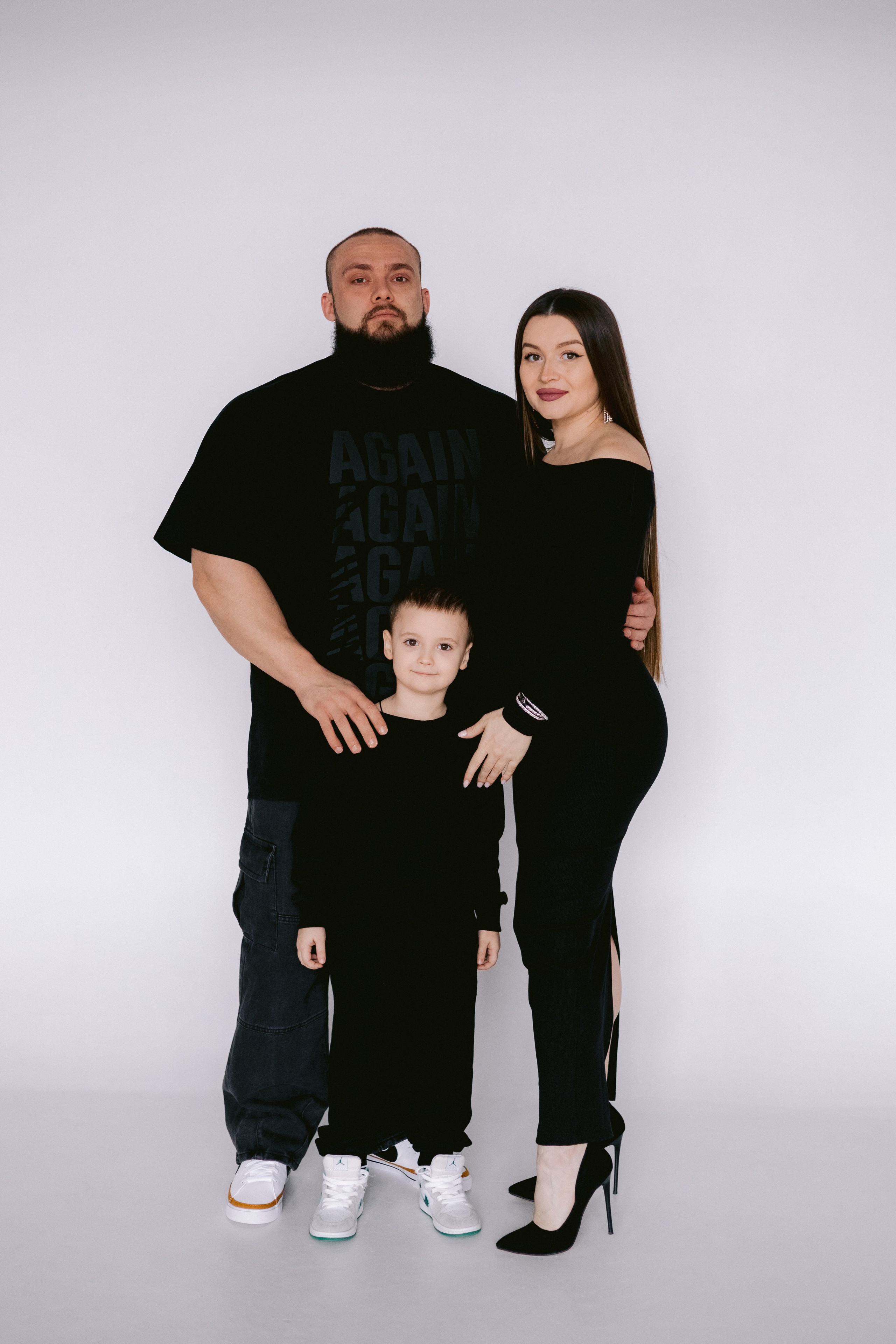 Анастасия, Дмитрий, Савелий. Фотограф Волгоград Кристина Прохоренко