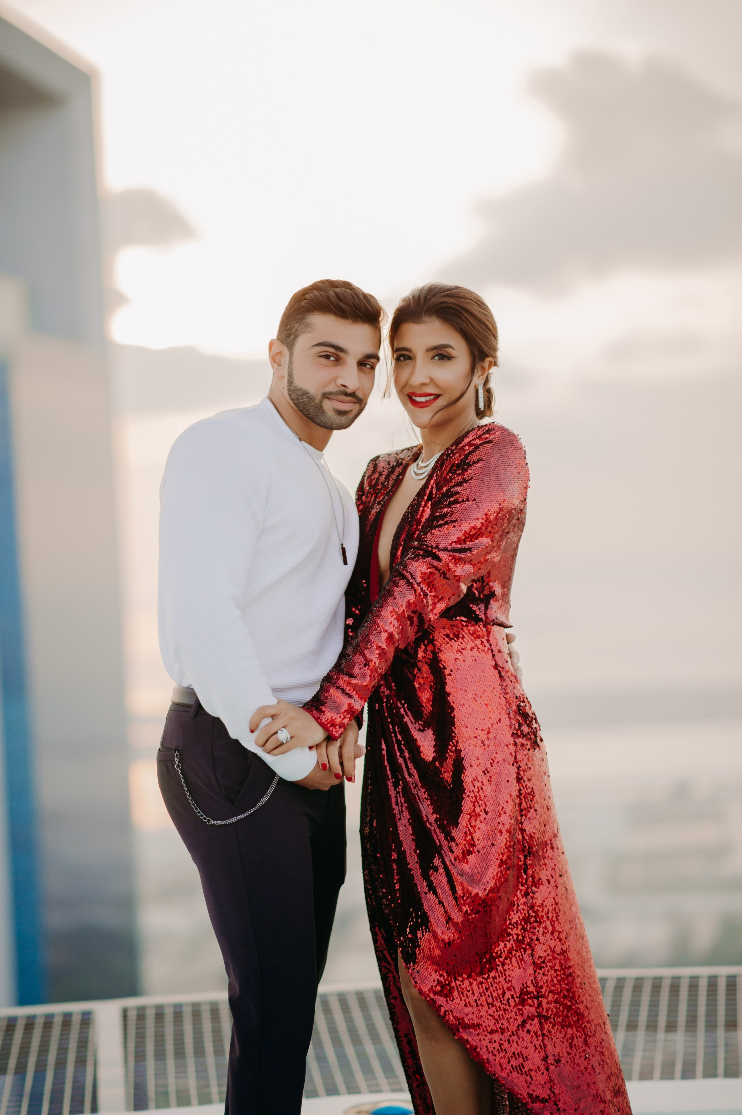 Love Story на высоте (Абу Даби). Фотограф в Москве и Санкт-Петербурге Дарина