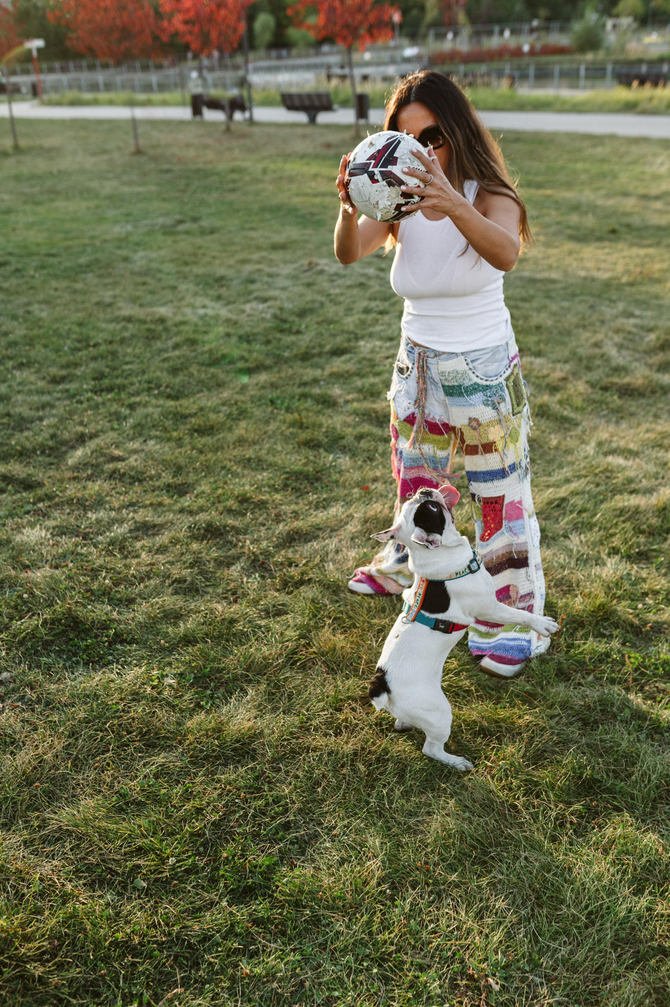 Инна и Белль. Фотограф анималист в Москве Ольга Агушева