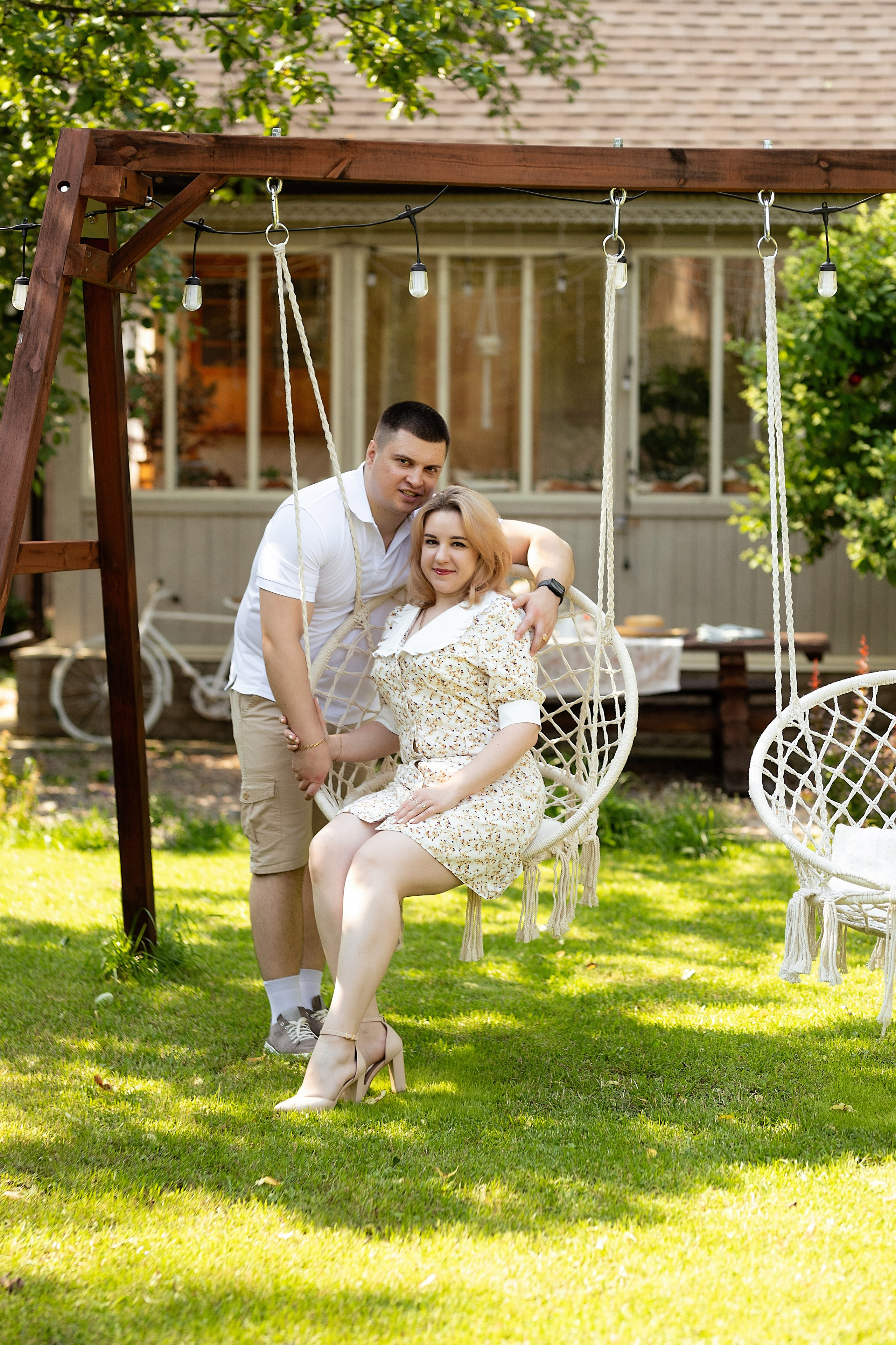 Семейная фотосессия на фотодаче в Купавне. Фотограф в Железнодорожном и Балашихе