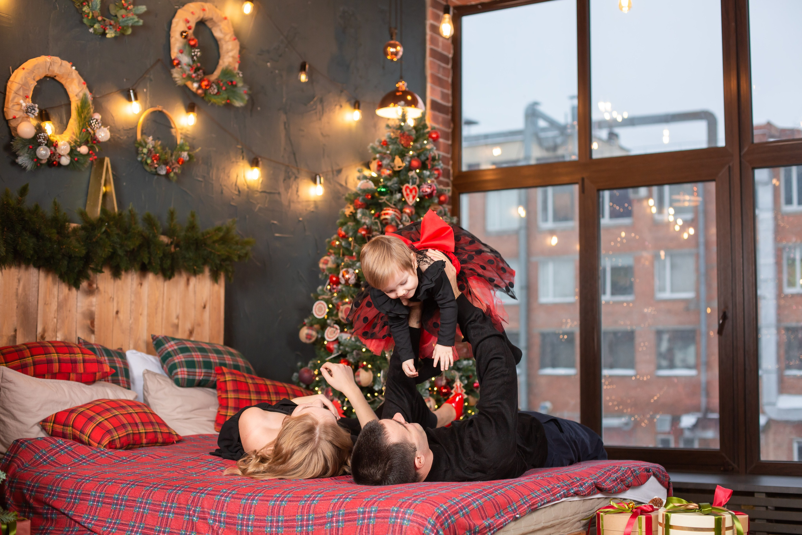 Новогодняя съемка. Семейный и детский фотограф в Санкт-Петербурге Тамара Нечаева