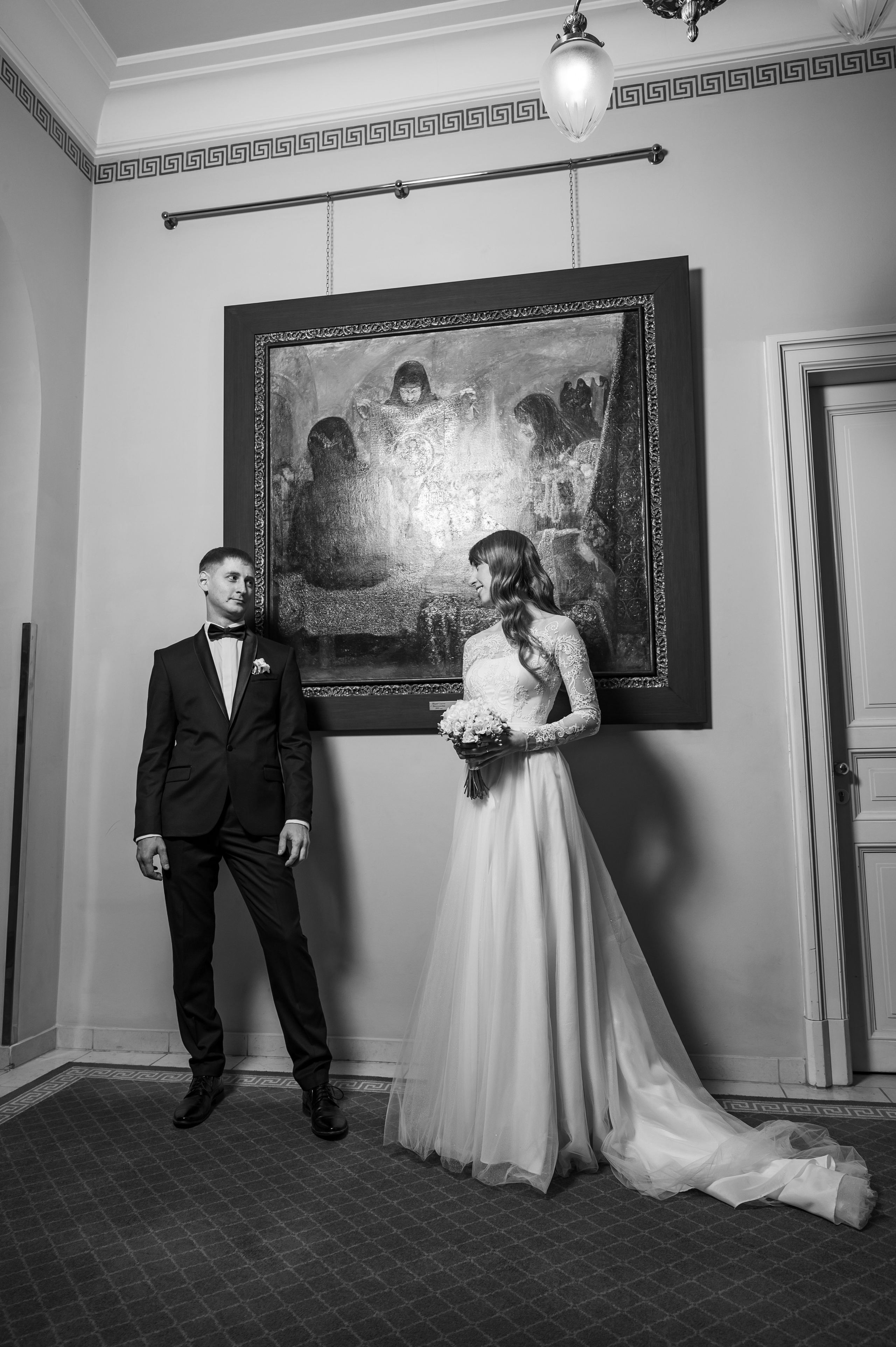 Регистрация брака в гостинице Националь. Свадебный фотограф Москва Юрий Кульман