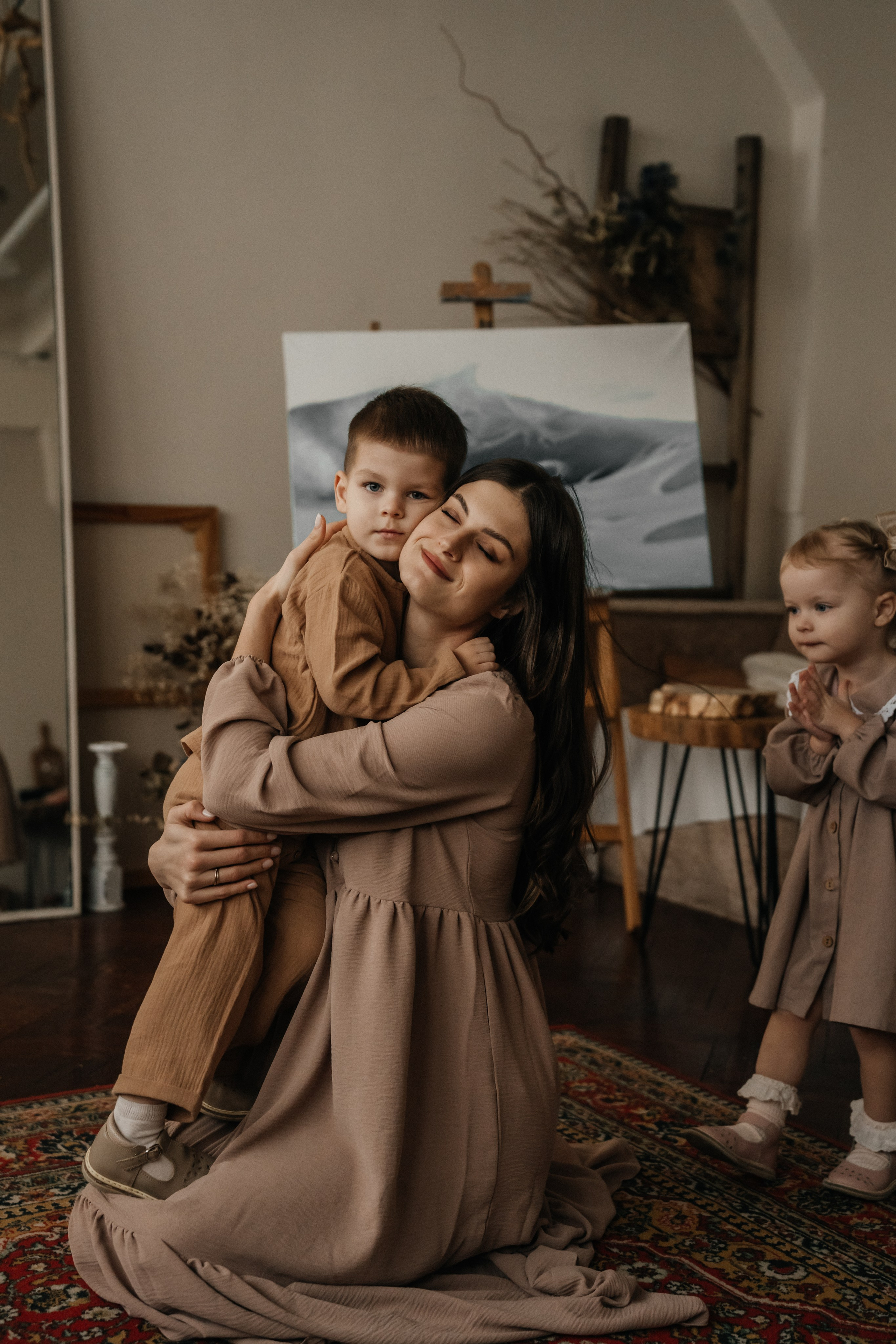 В мастерской. Ваш фотограф Вика Артемова