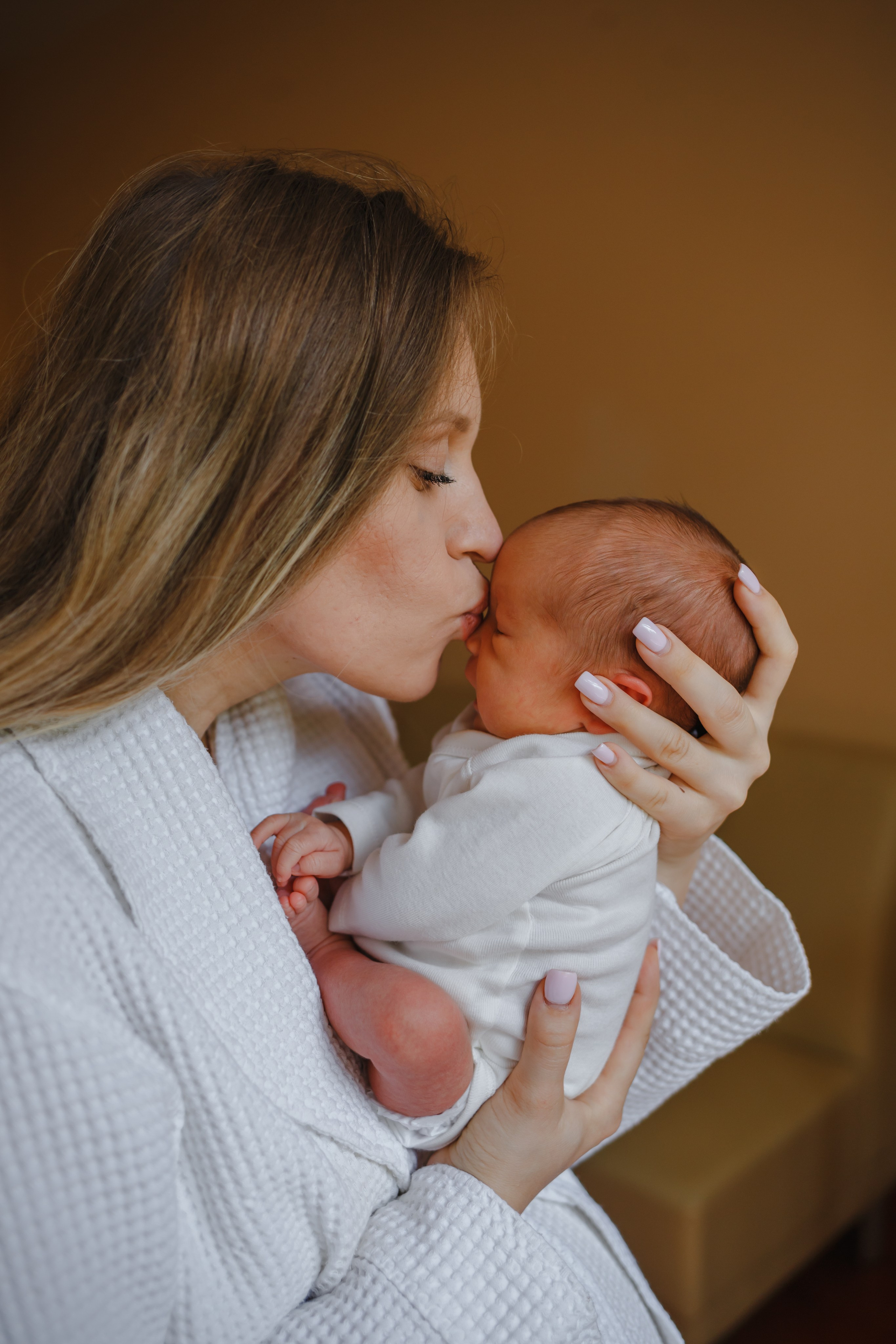 Выписка Анны с малышом Федором. Семейный фотограф Николаева Ольга