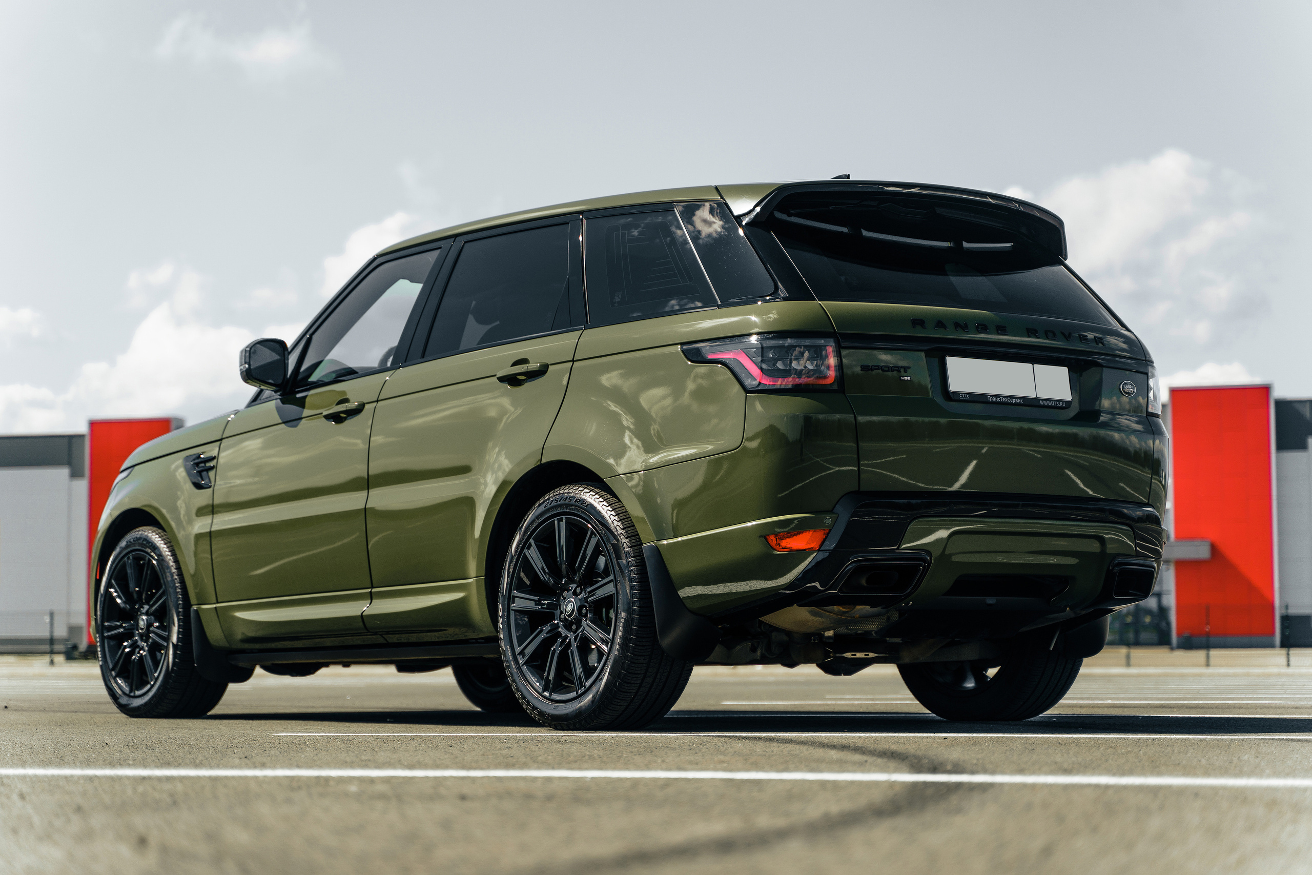 Range Rover Sport. Фотограф Казань