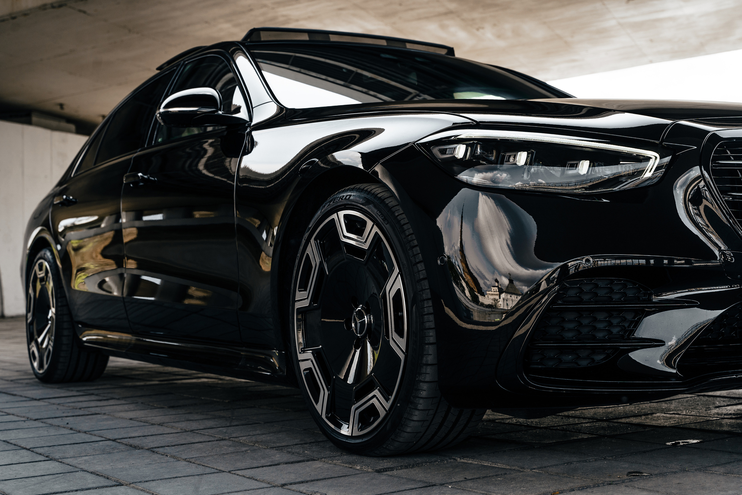 Mercedes Benz S Class W223. Фотограф Казань