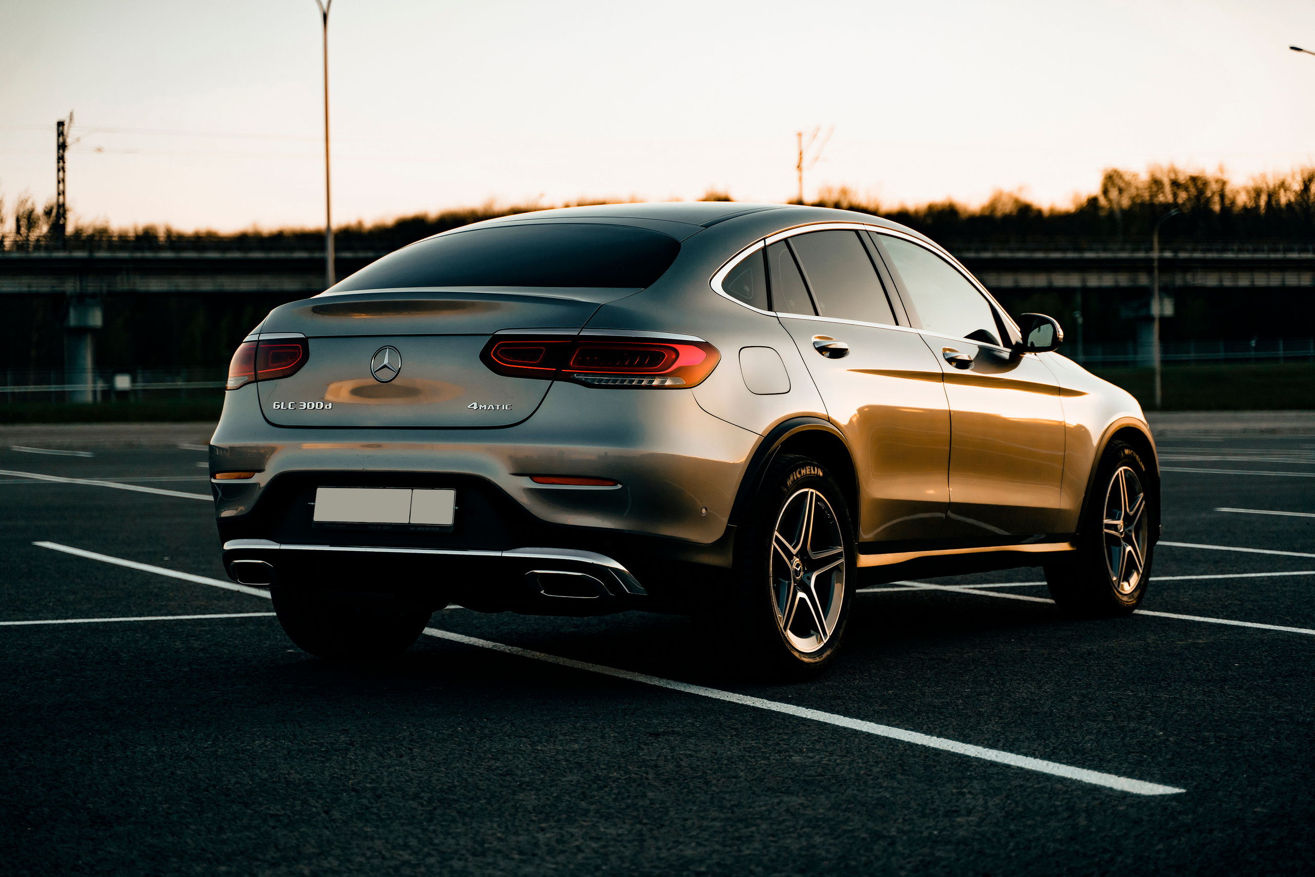 Mercedes GLC 300d. Фотограф Казань