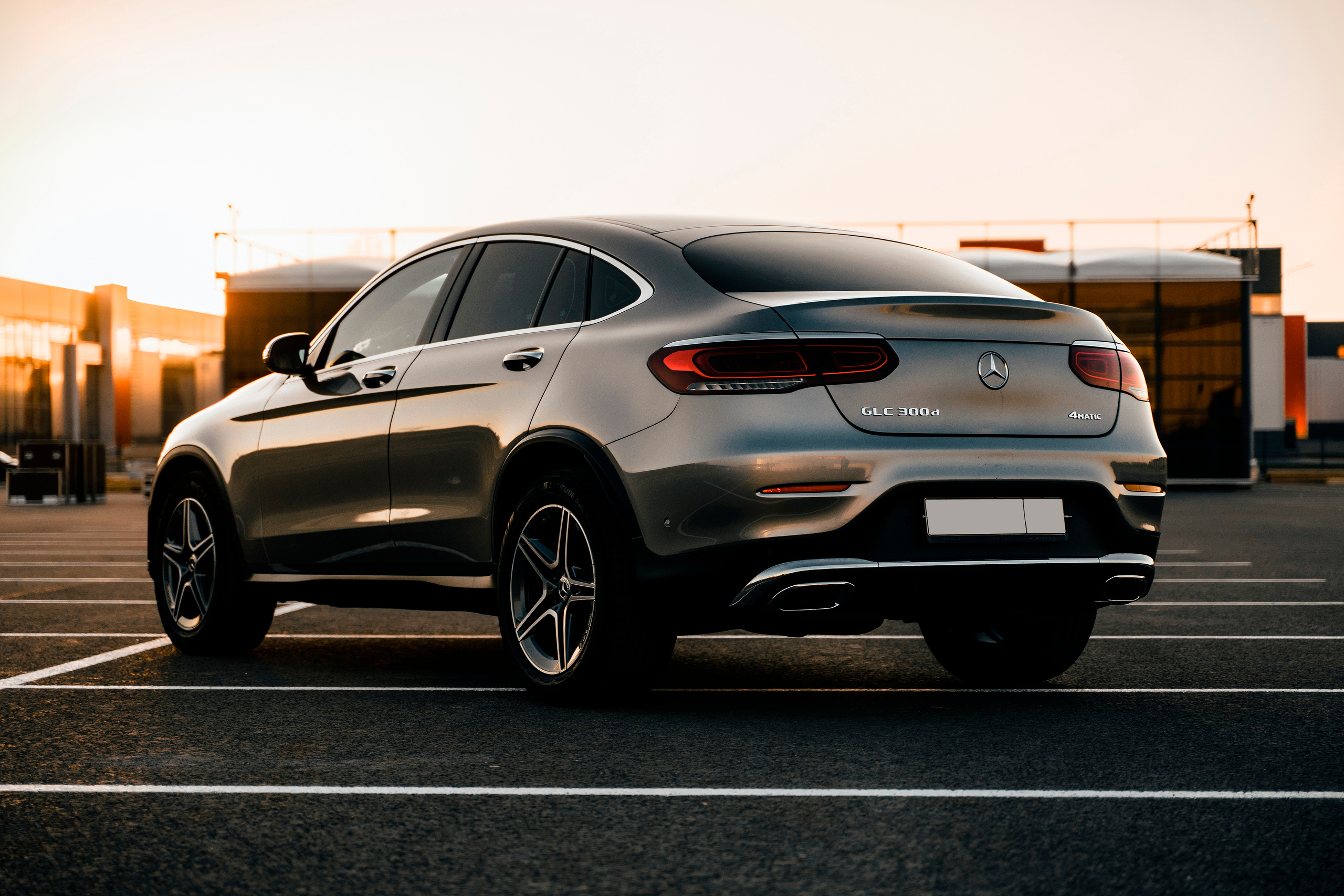 Mercedes GLC 300d. Фотограф Казань