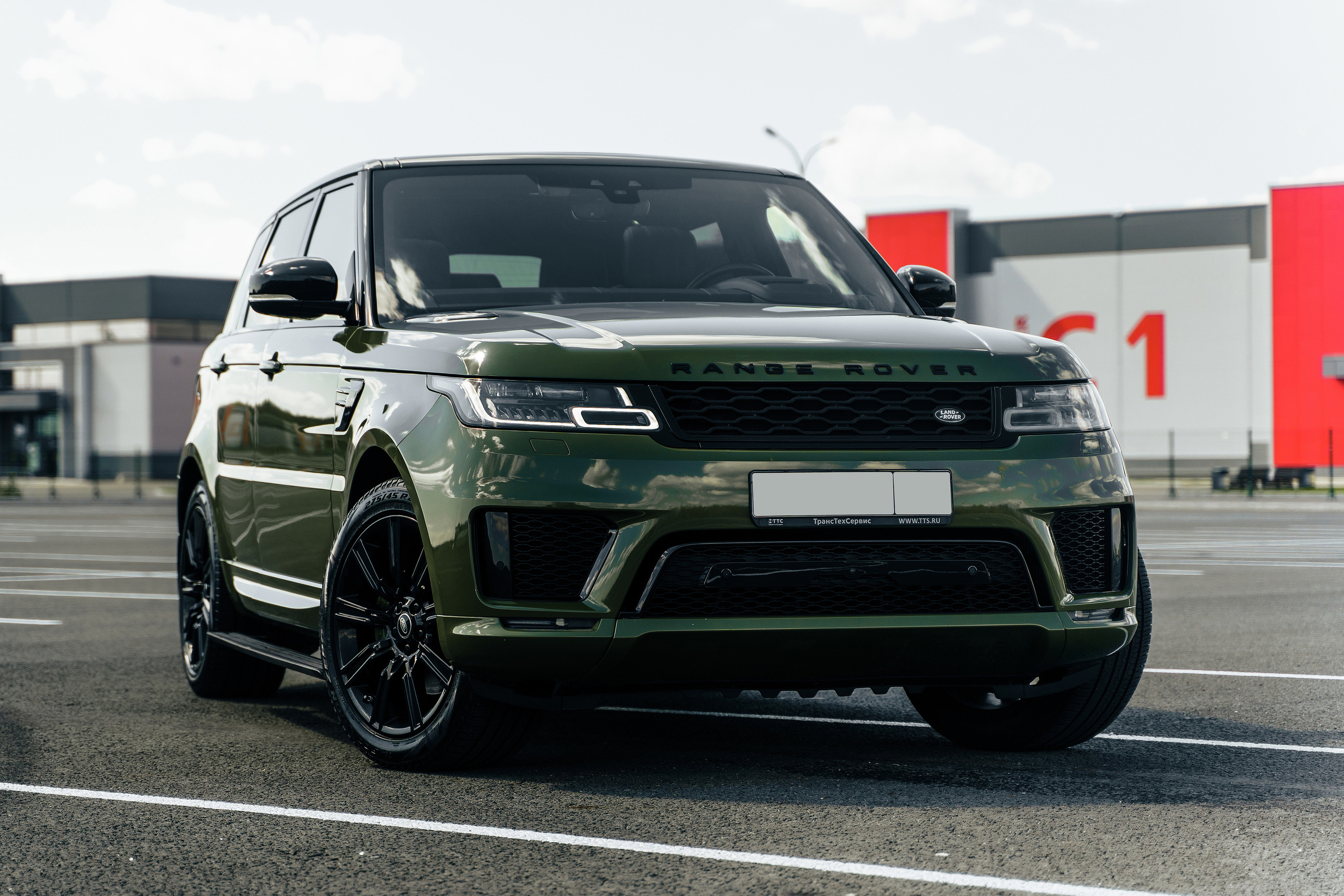 Range Rover Sport. Фотограф Казань