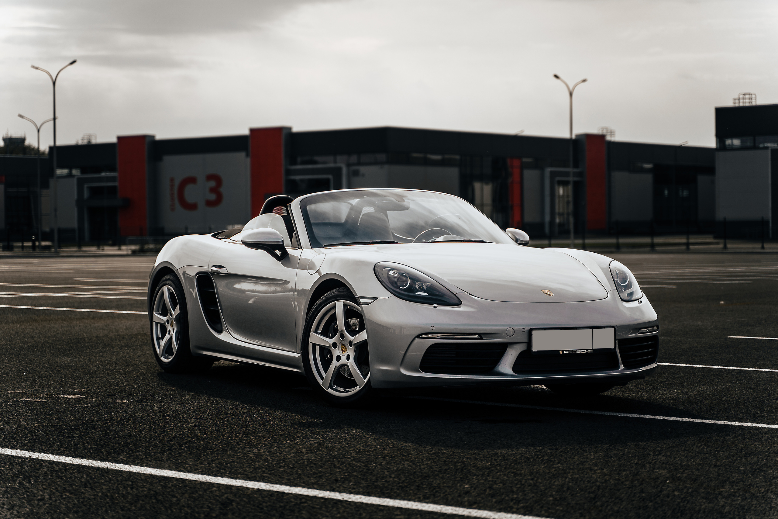 Porche Boxter 718. Фотограф Казань