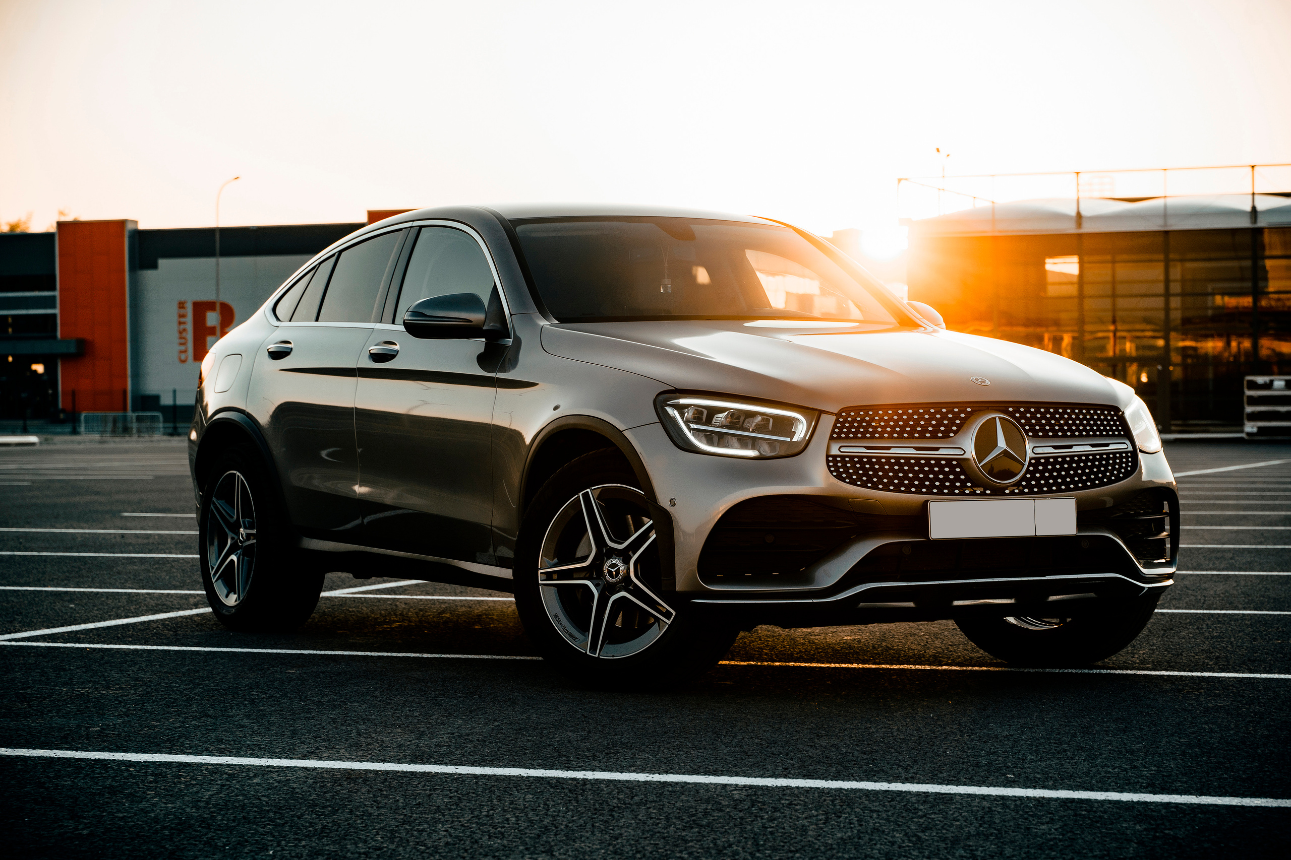 Mercedes GLC 300d. Фотограф Казань