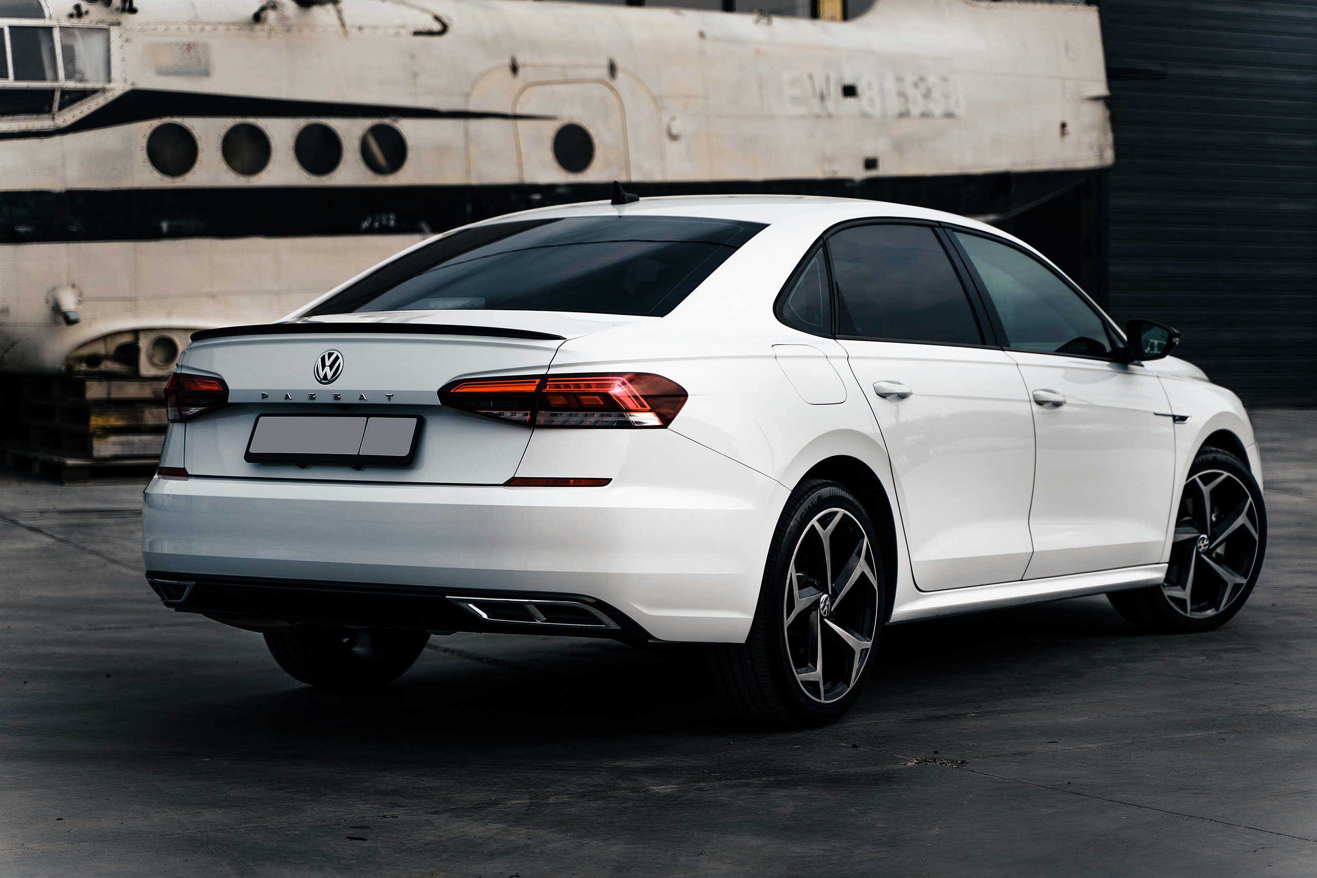 VW Passat Rline. Фотограф Казань