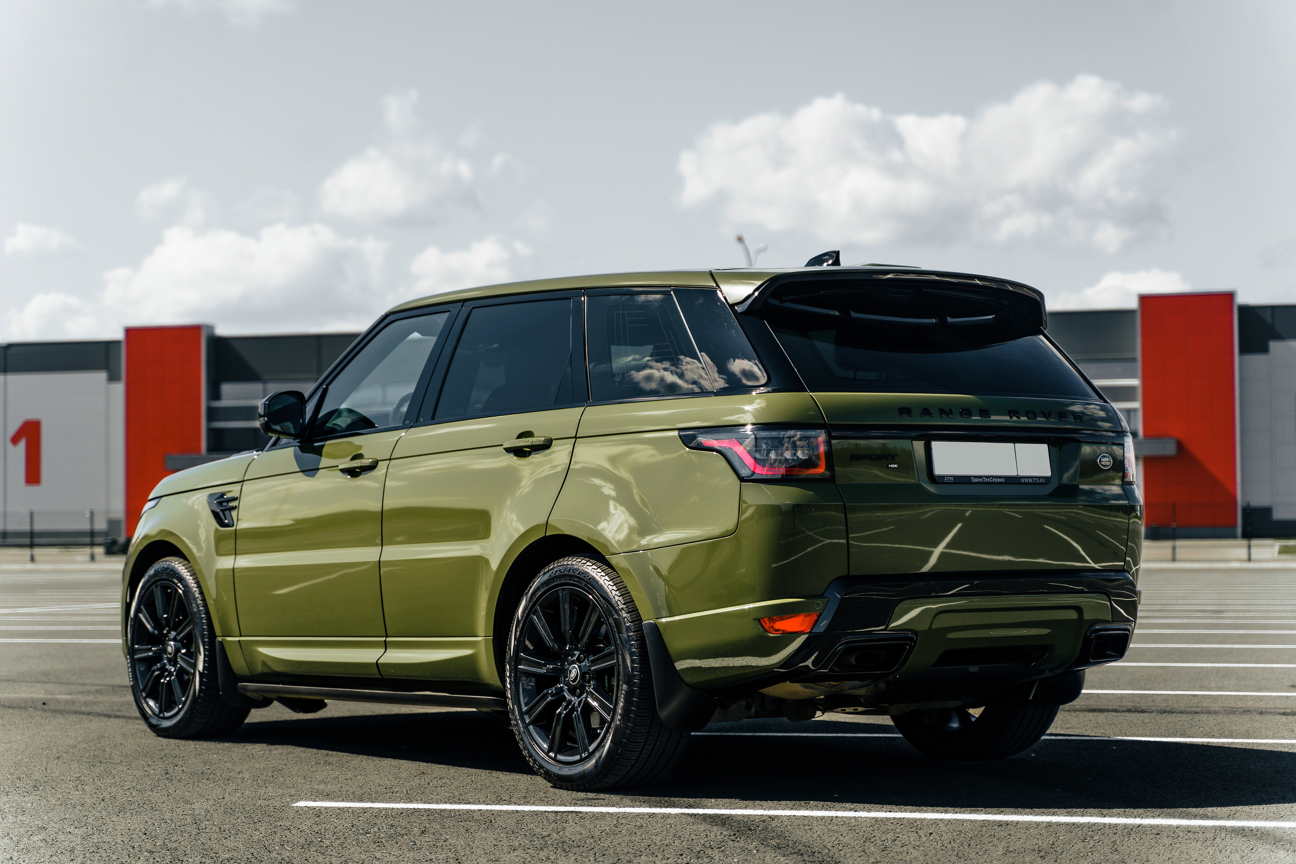 Range Rover Sport. Фотограф Казань