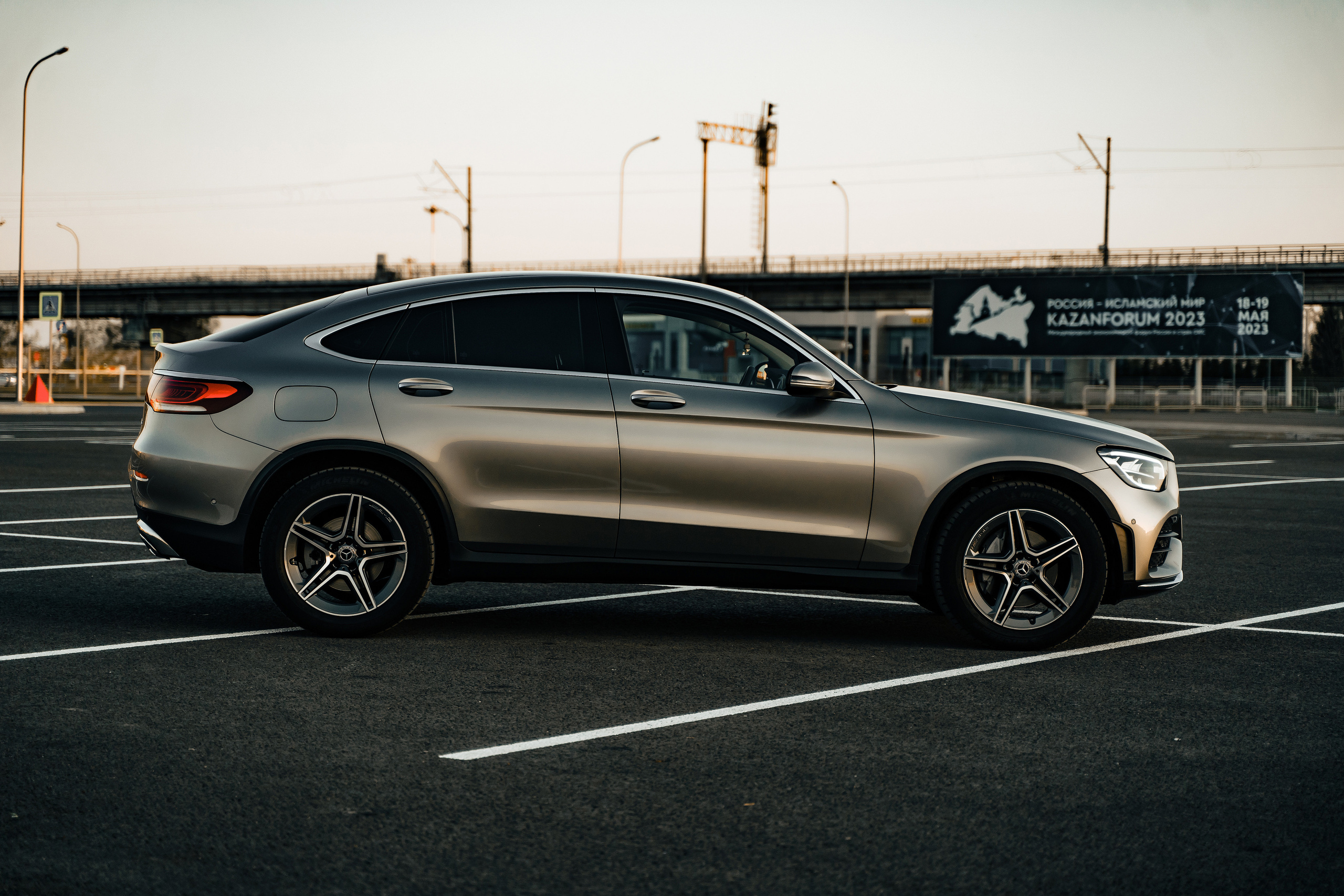 Mercedes GLC 300d. Фотограф Казань