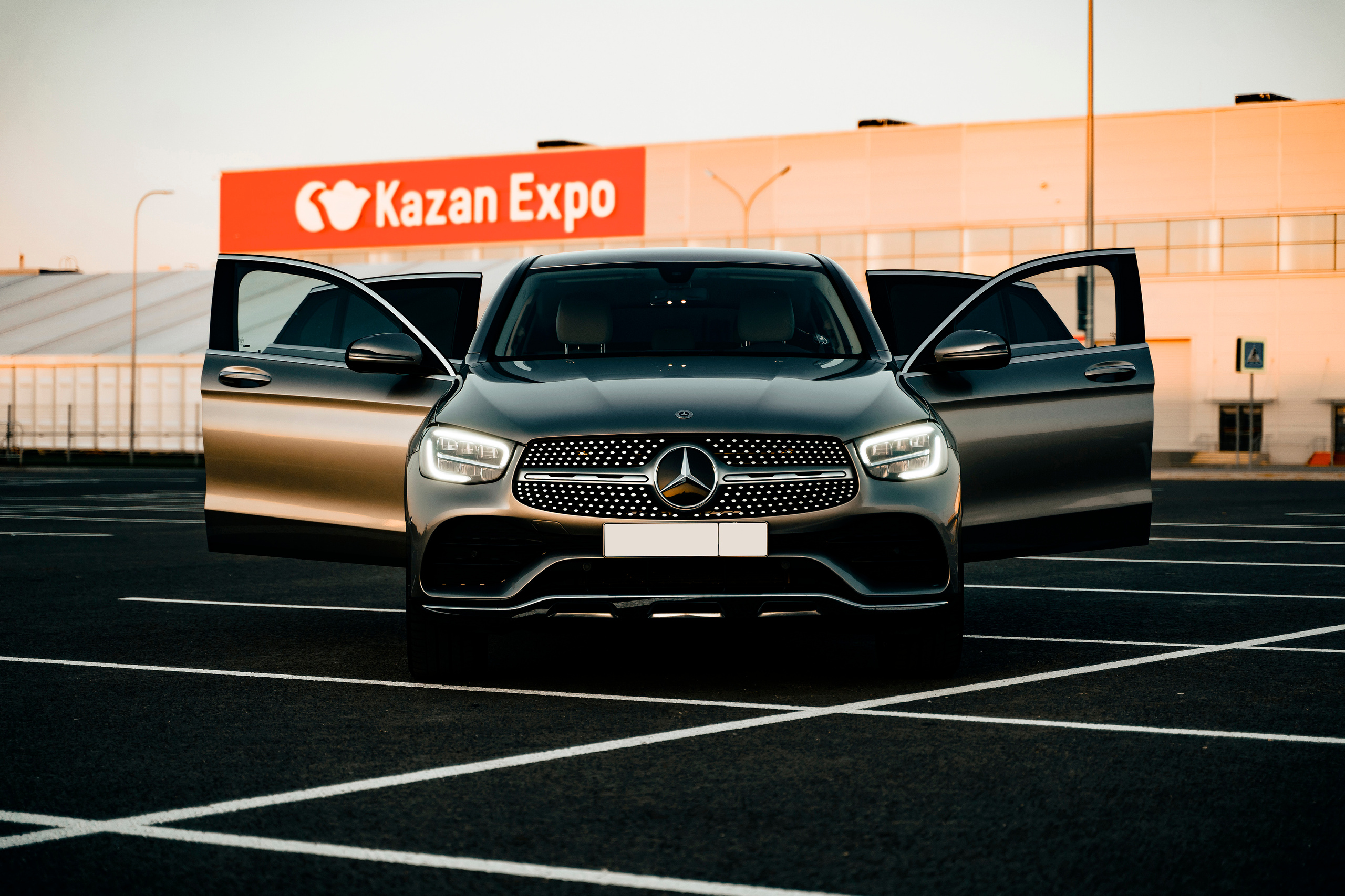 Mercedes GLC 300d. Фотограф Казань