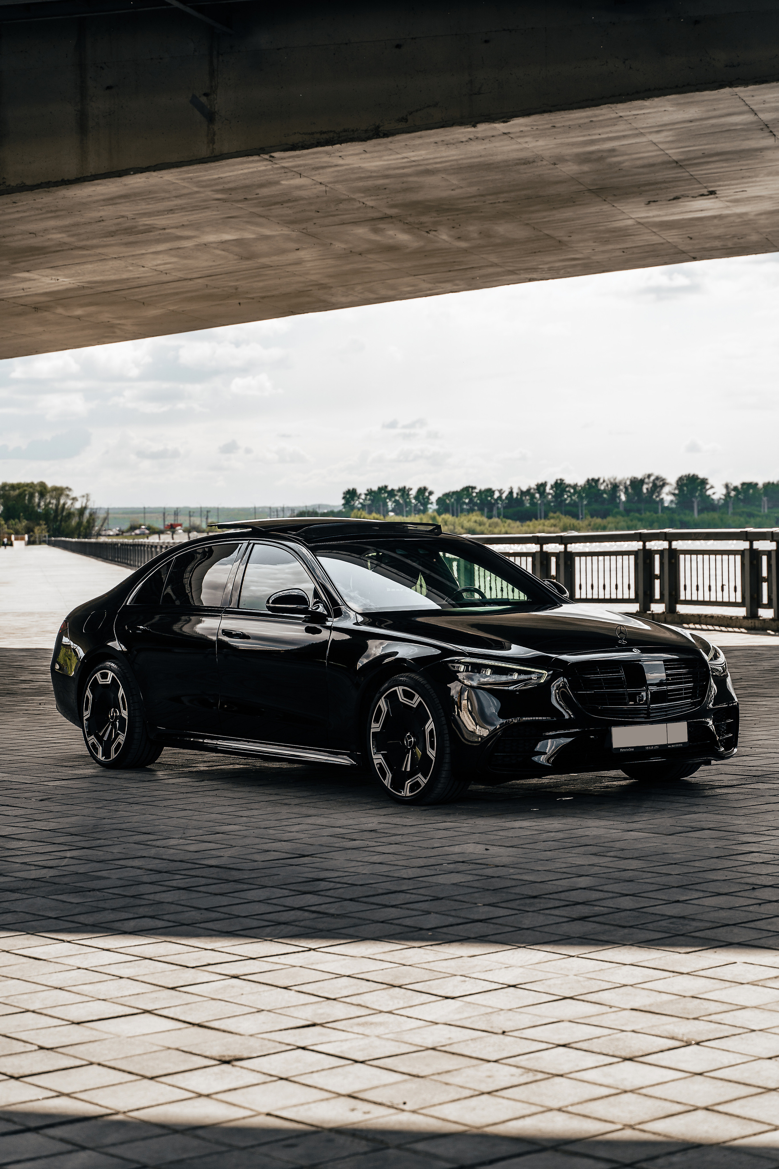 Mercedes Benz S Class W223. Фотограф Казань