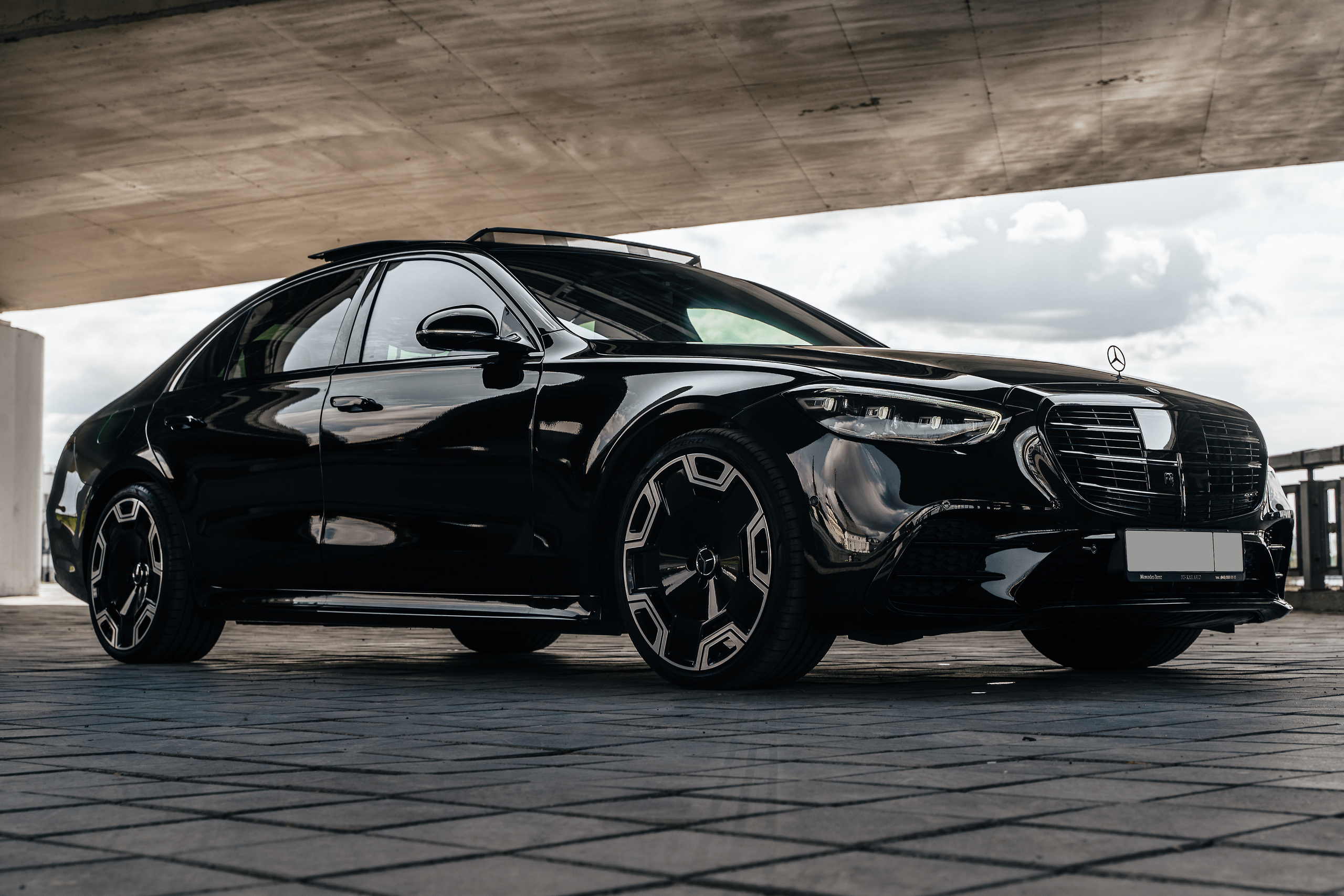 Mercedes Benz S Class W223. Фотограф Казань