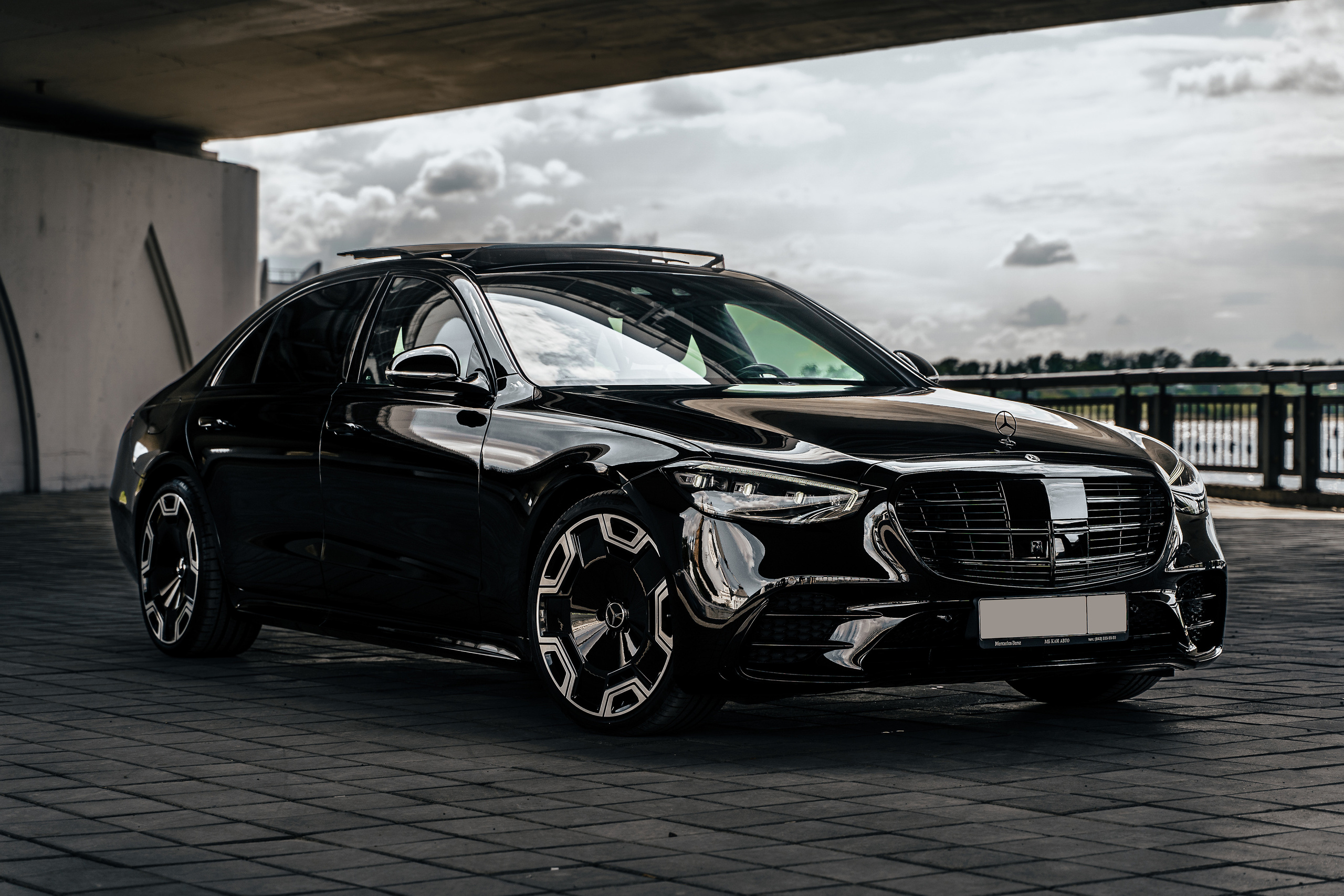 Mercedes Benz S Class W223. Фотограф Казань