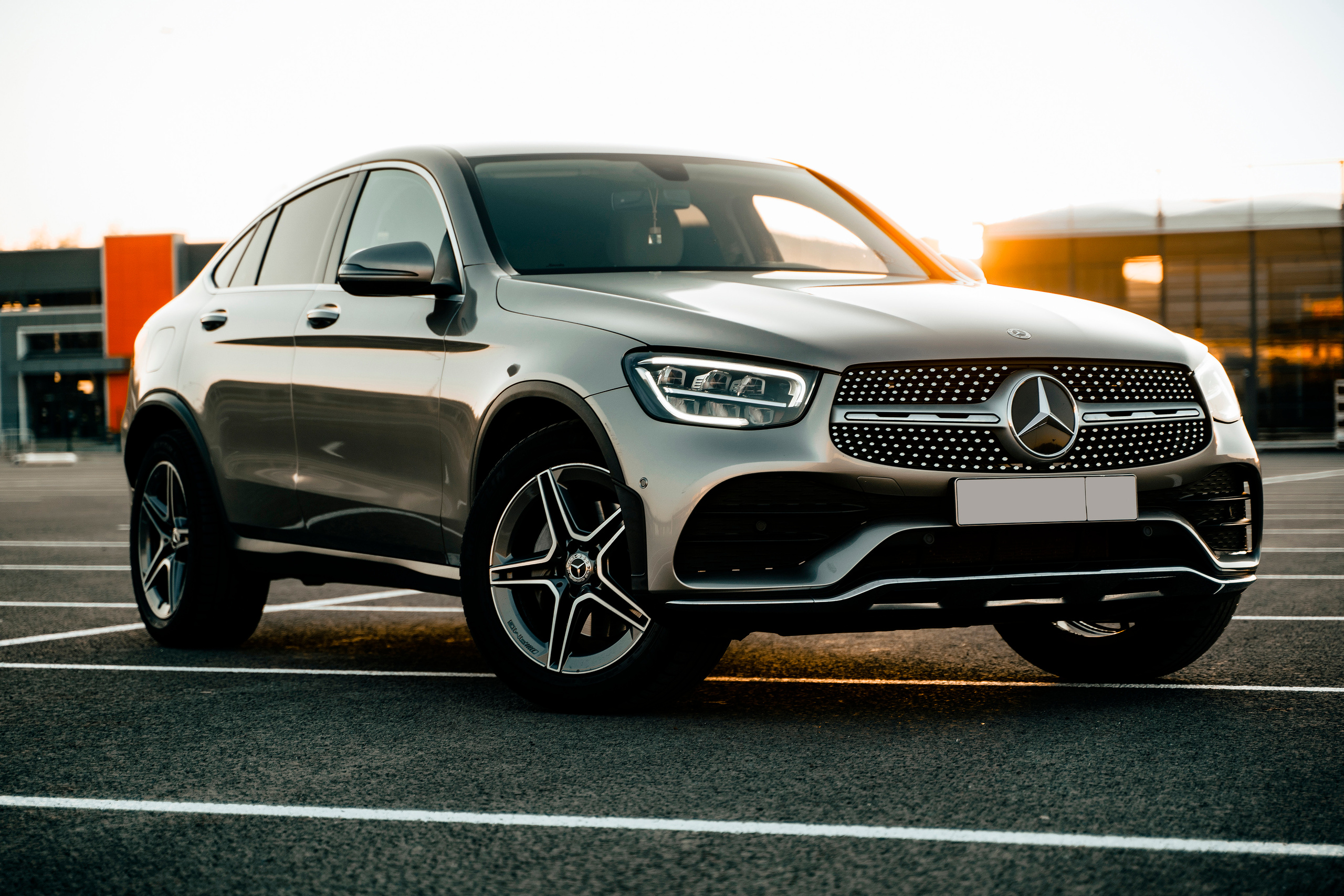 Mercedes GLC 300d. Фотограф Казань