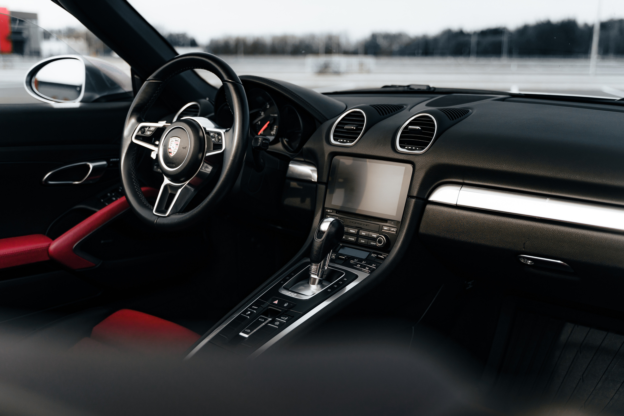 Porche Boxter 718. Фотограф Казань