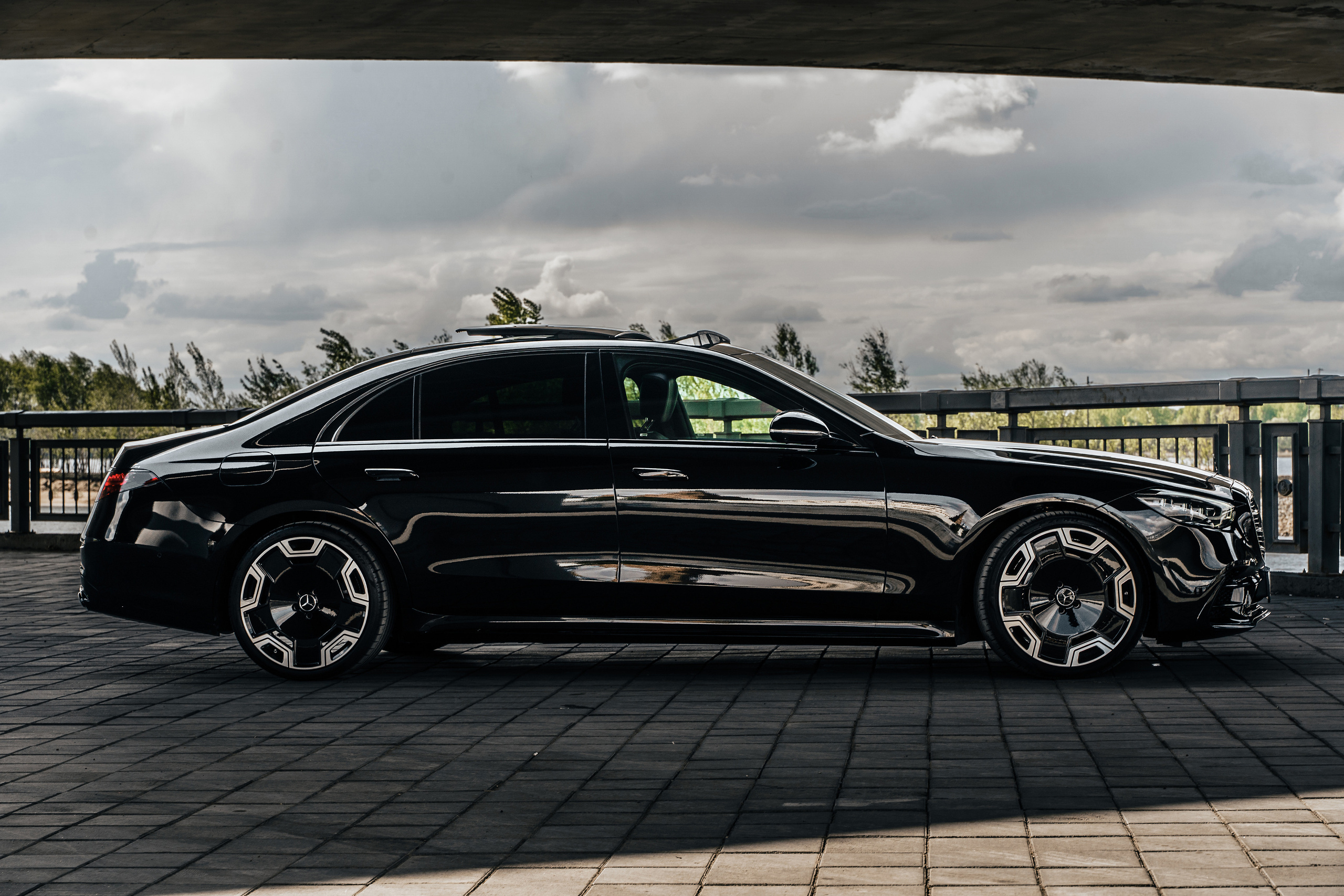 Mercedes Benz S Class W223. Фотограф Казань