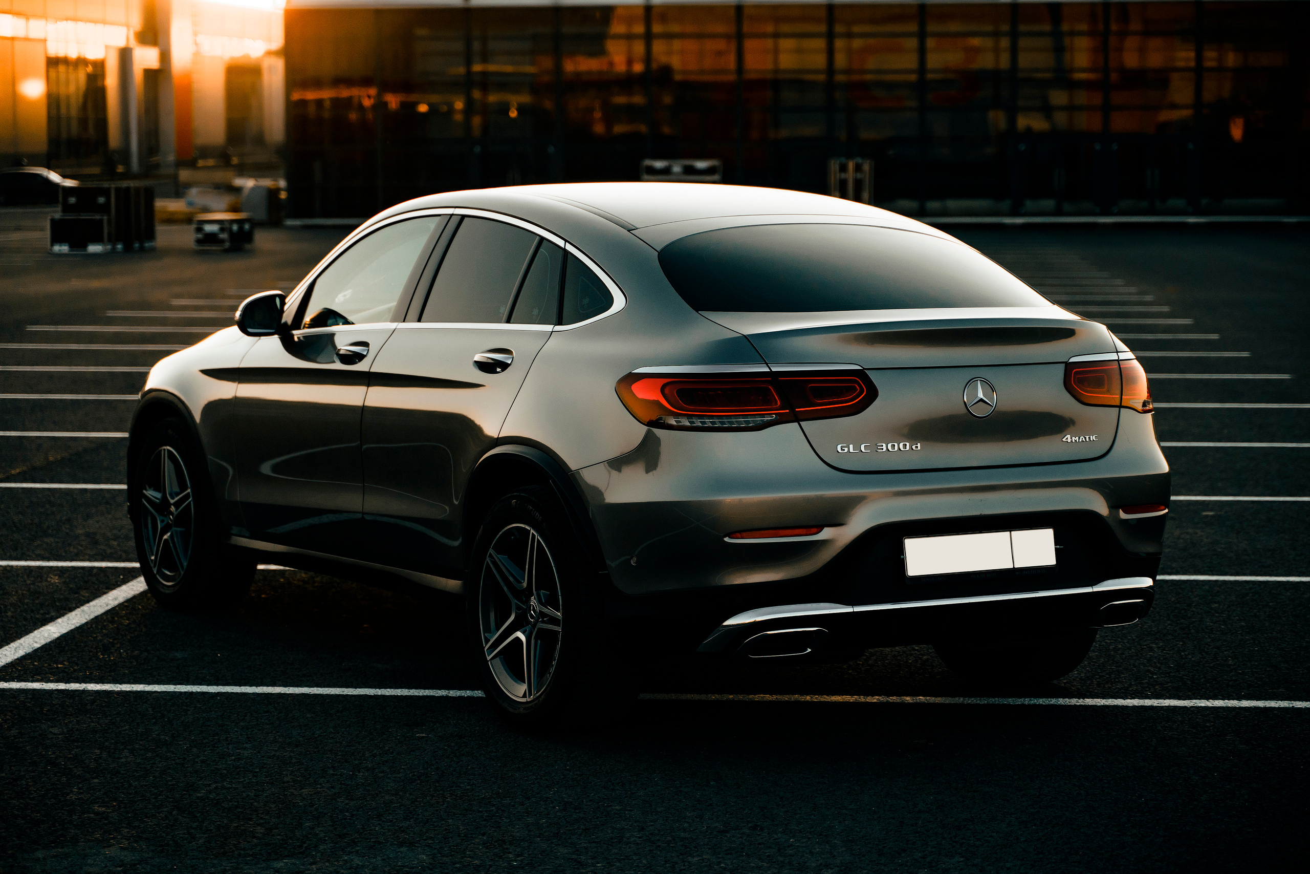 Mercedes GLC 300d. Фотограф Казань