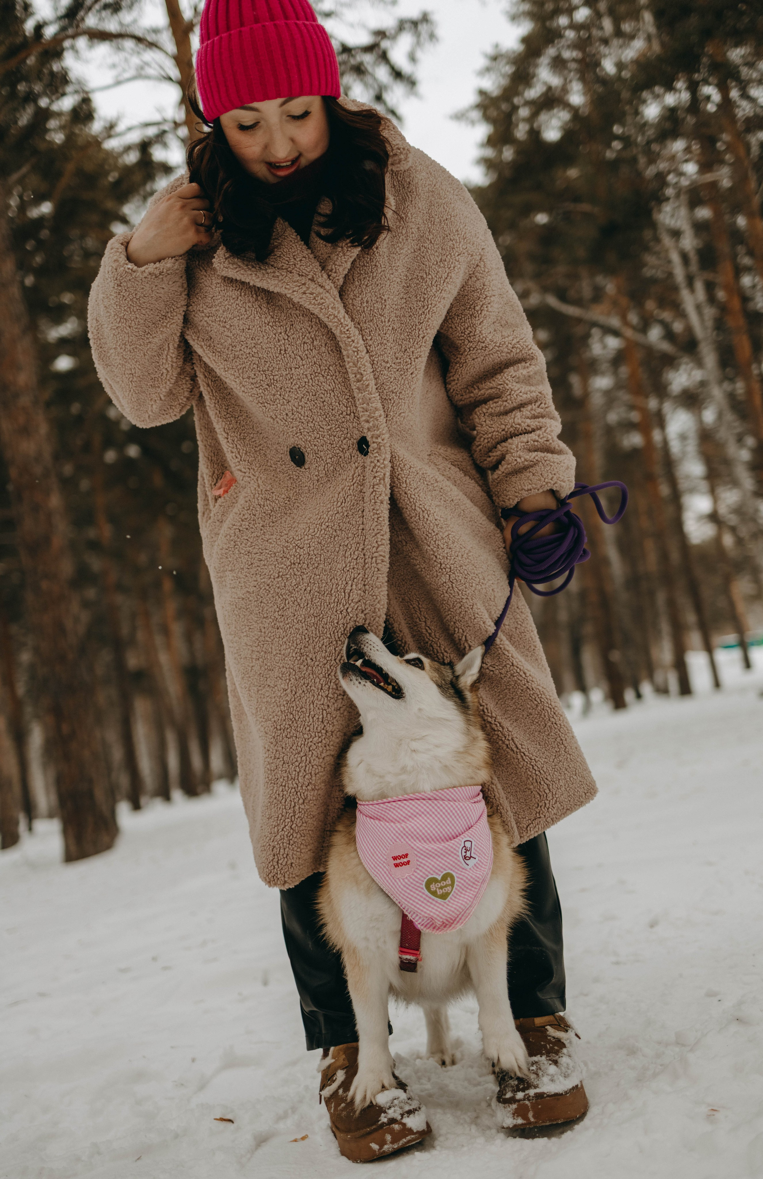 Варвара и Шелби. Фотограф-анималист в Екатеринбурге | Кристина