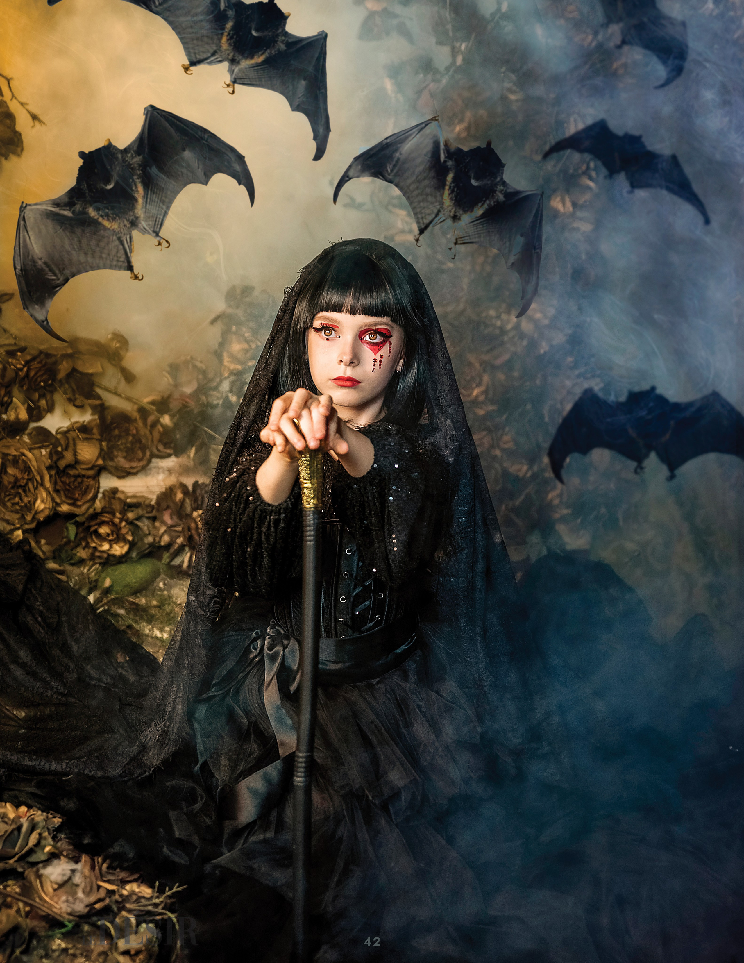 Осенняя фотосессия на Хеллоувин. Фотограф в Москве Lidiya_Li_Photo