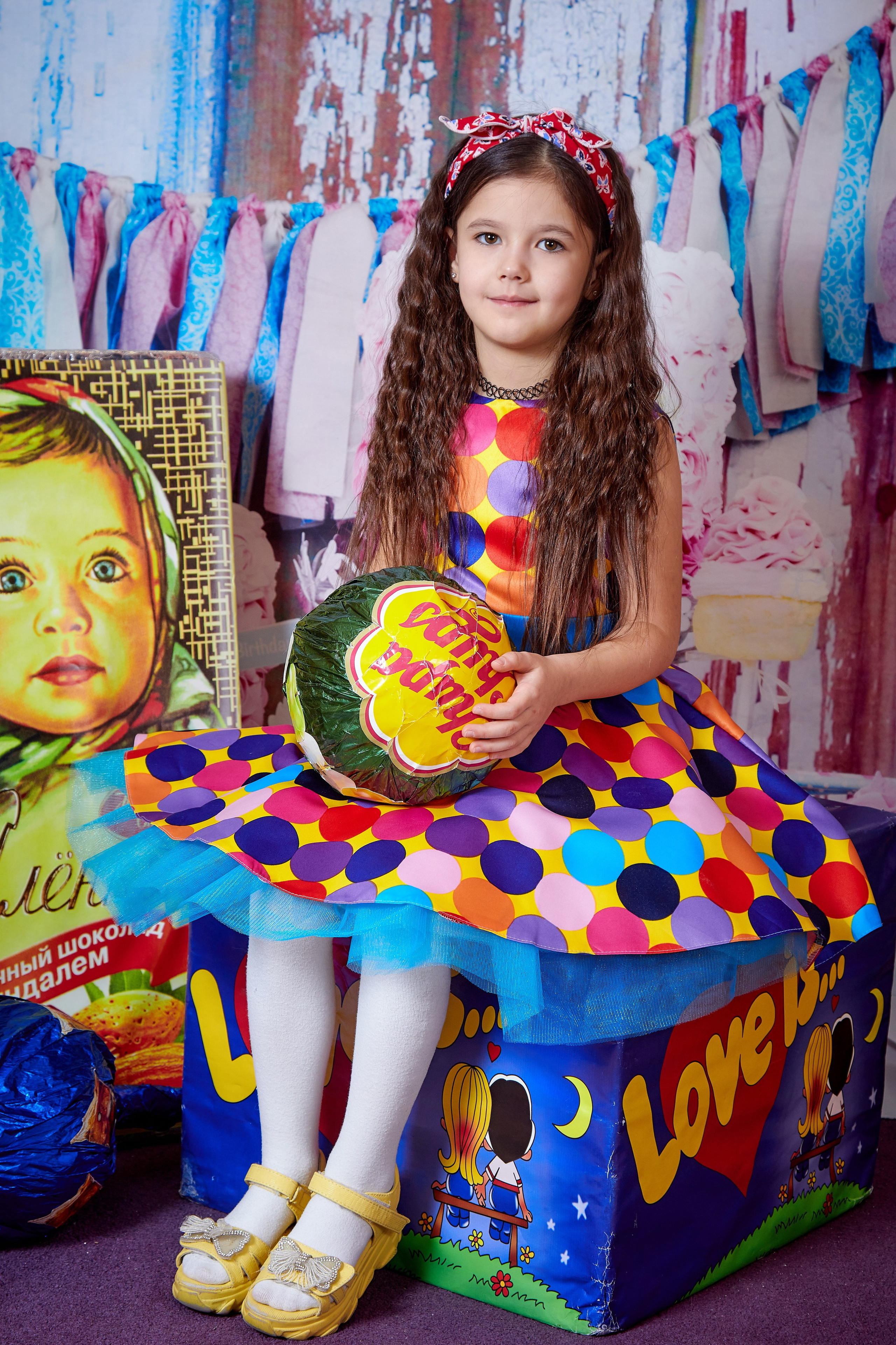 Чупа-чупс. Детская выездная фотостудия