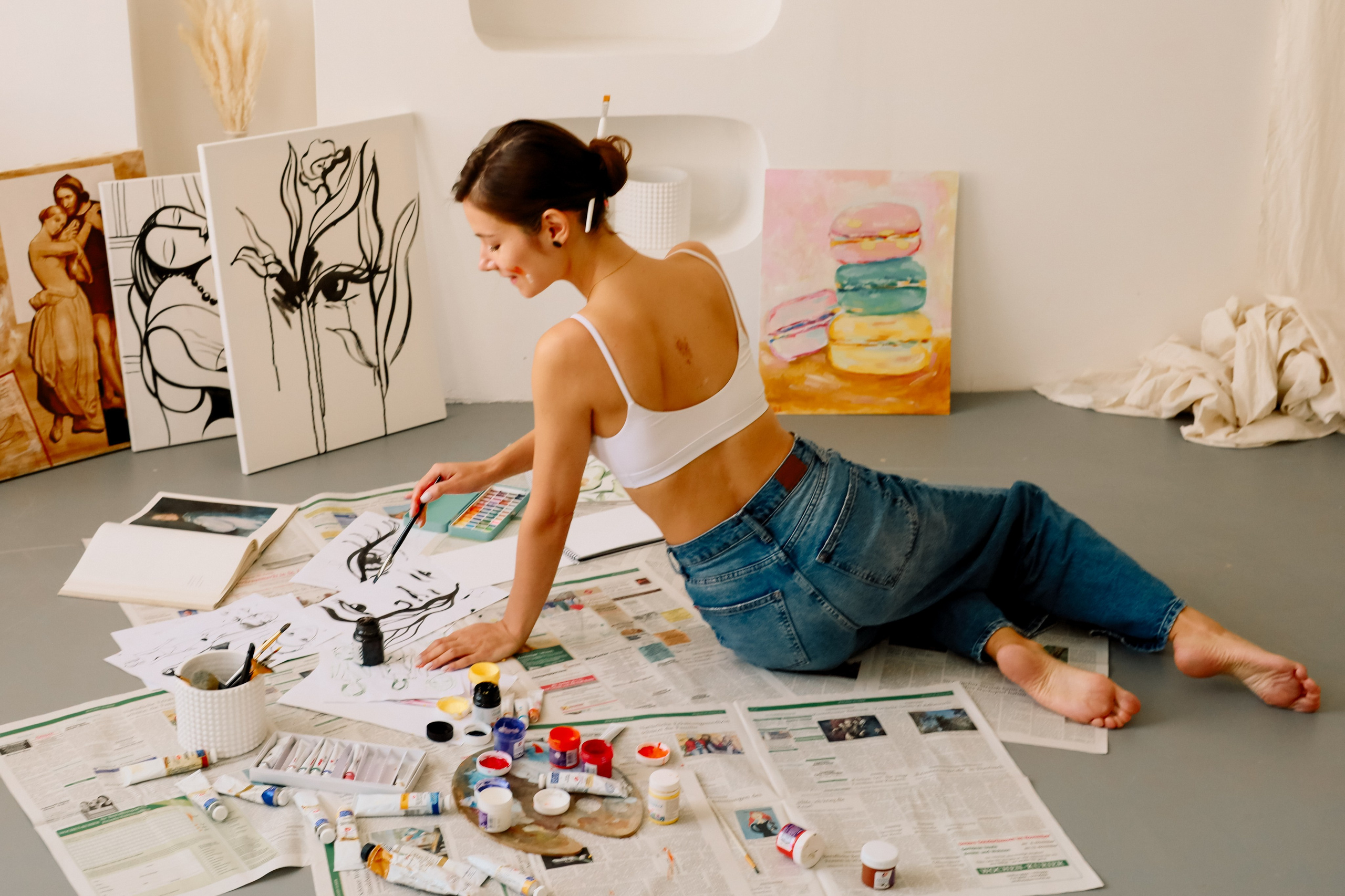 Художница. Портретная и семейная фотосессия в Питере Светлана Гошарова