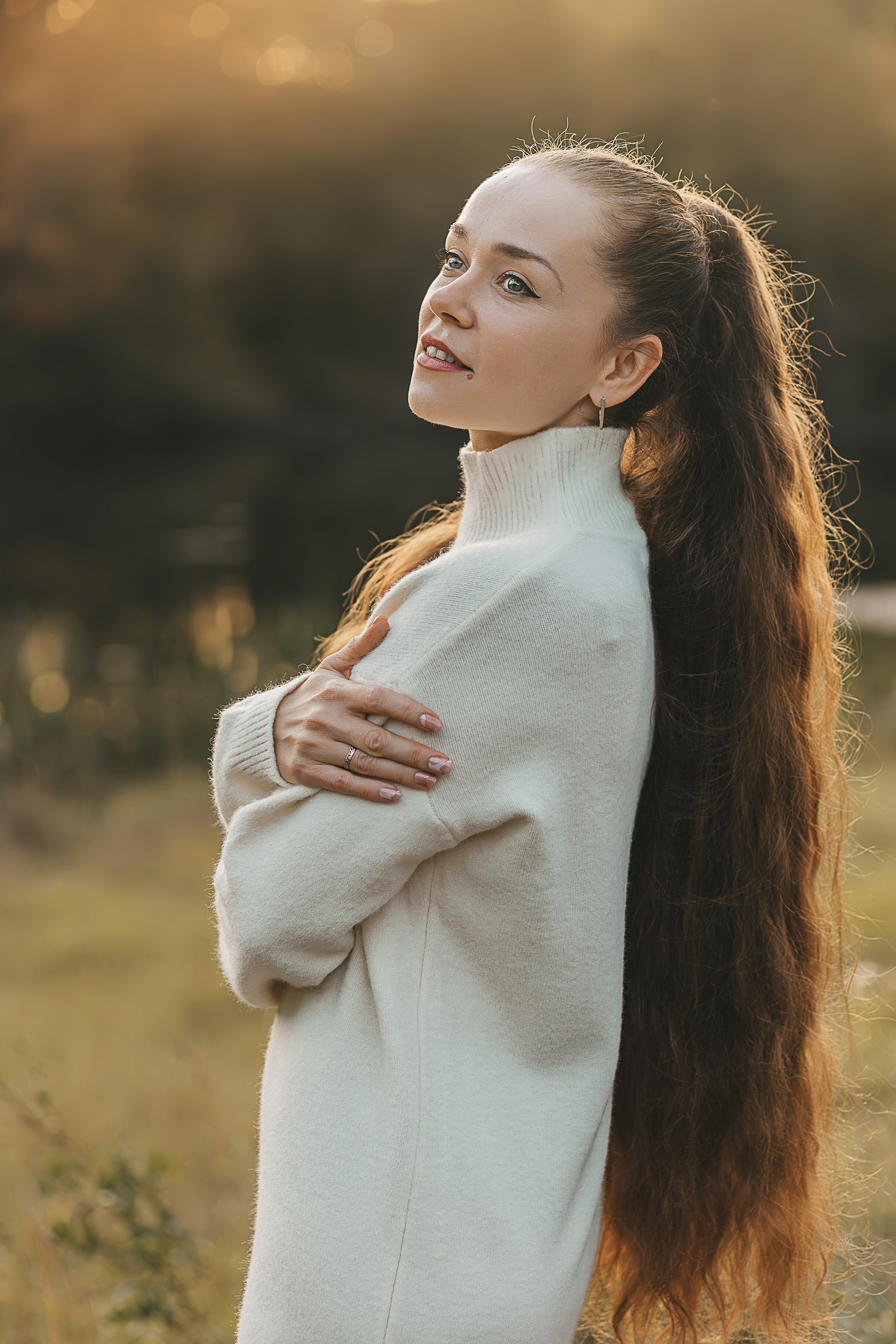 Осеняя Фотосессия мамы с дочками. Семейный и женский фотограф в Москве Надежда Воробьева