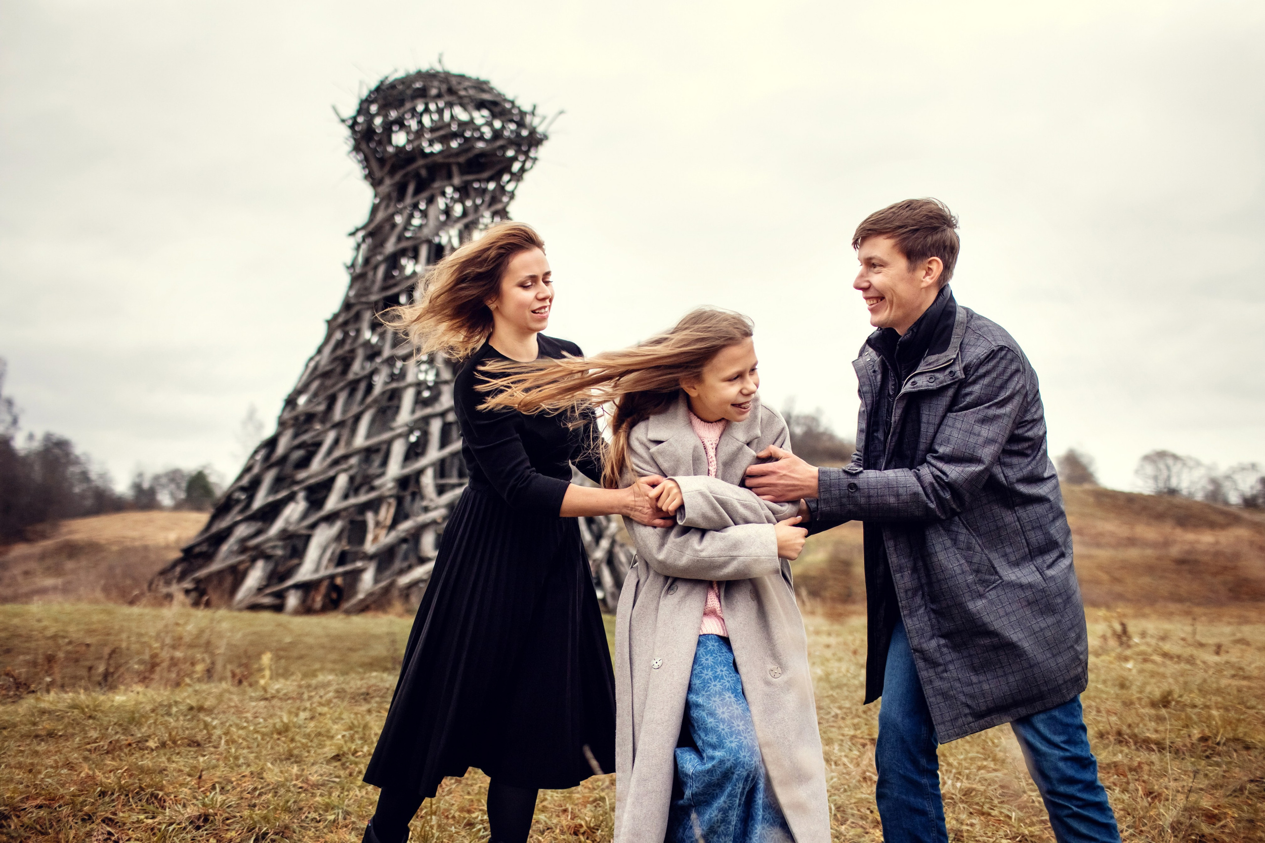 Лёша, Вика и Василиса. Детский и семейный фотограф в Москве Анна Ипатьева