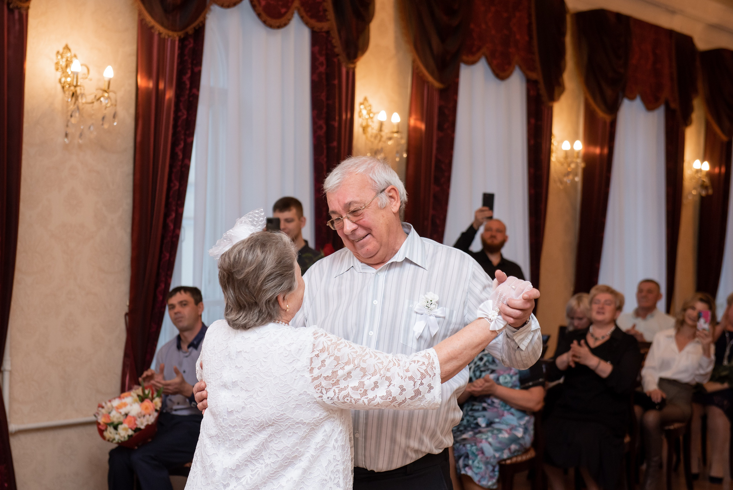 Золотая свадьба Холиных. Семейный и свадебный фотограф в Ельце Юлия Дякина