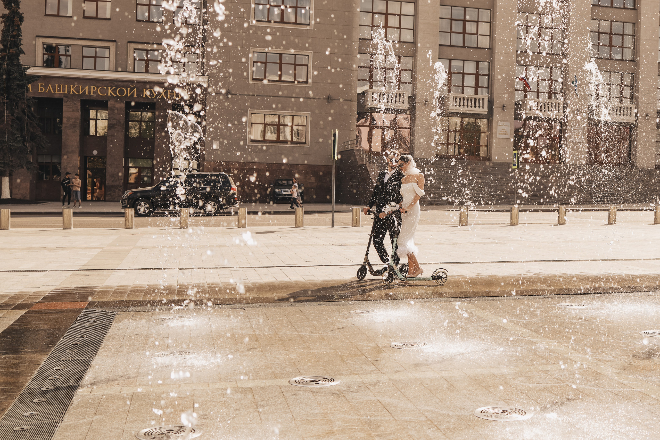 Фотосессия свадебная по городу. Иванова Ирина Свадебный и семейный фотограф г. Уфа