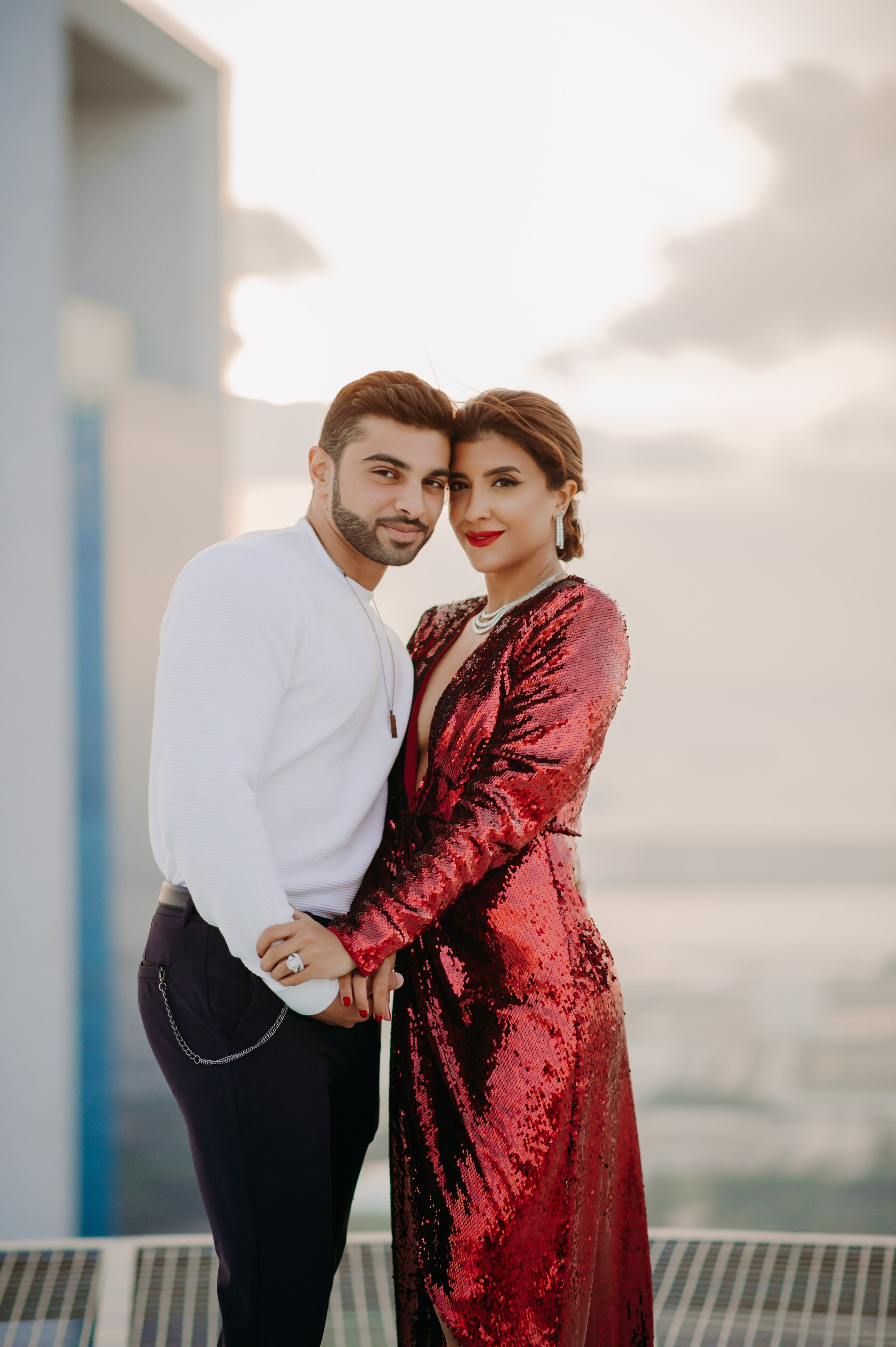 Love Story на высоте (Абу Даби). Фотограф в Москве и Санкт-Петербурге Дарина