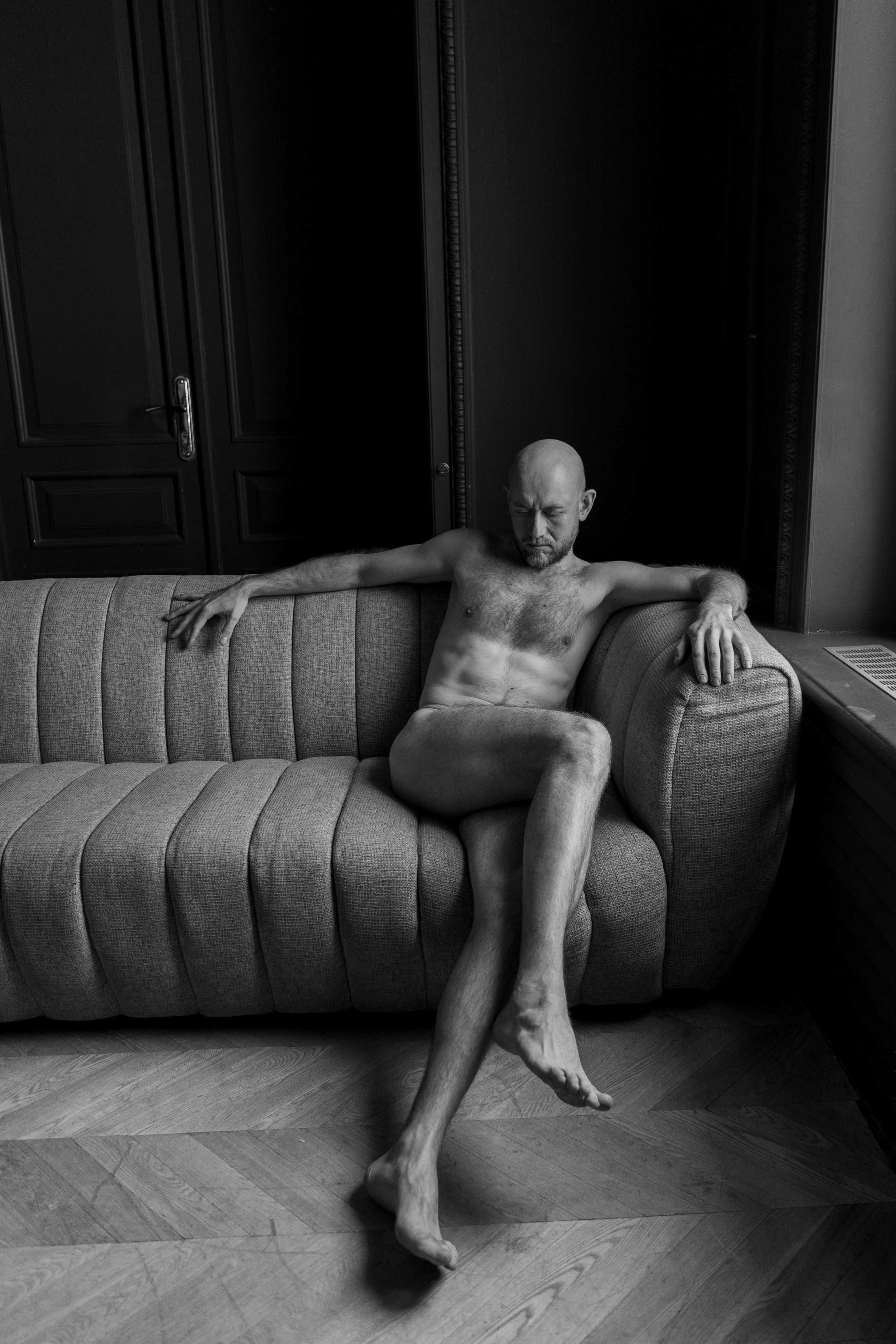 Иван в Gray room. Фотограф Елизавета Потешкина